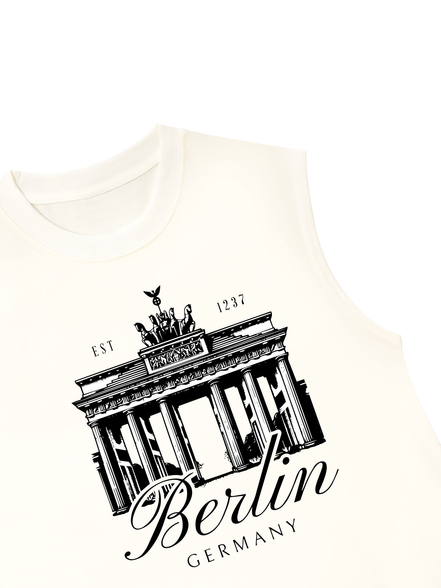 Áo Ba Lỗ Relaxed Fit Berlin Germany