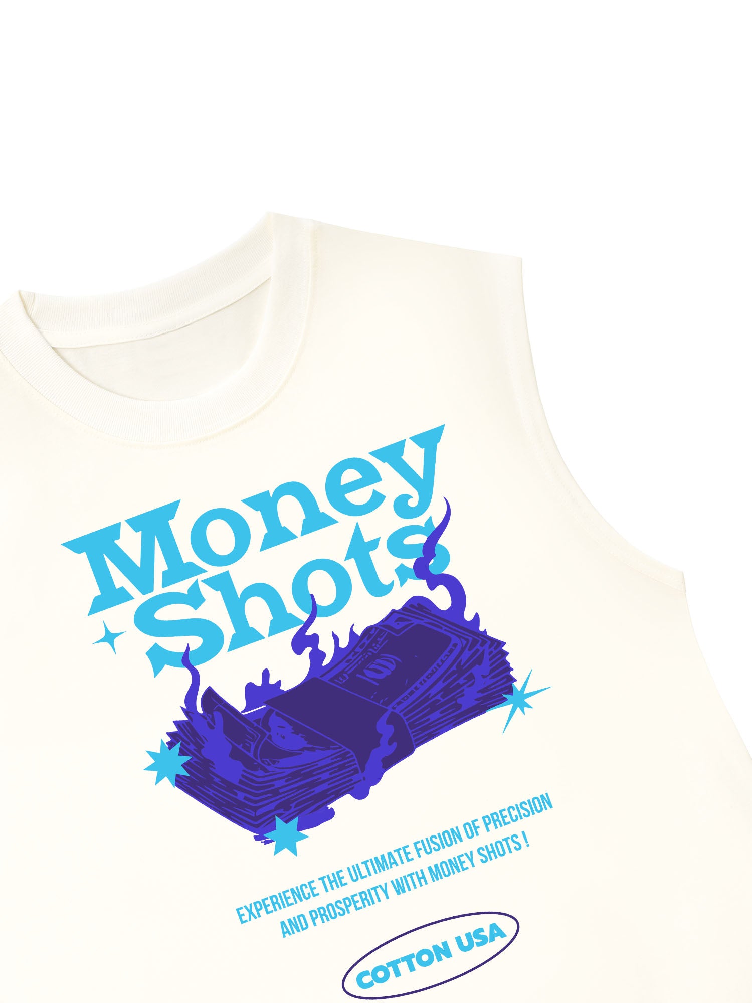 Áo Ba Lỗ Relaxed Fit Money Shots Experience