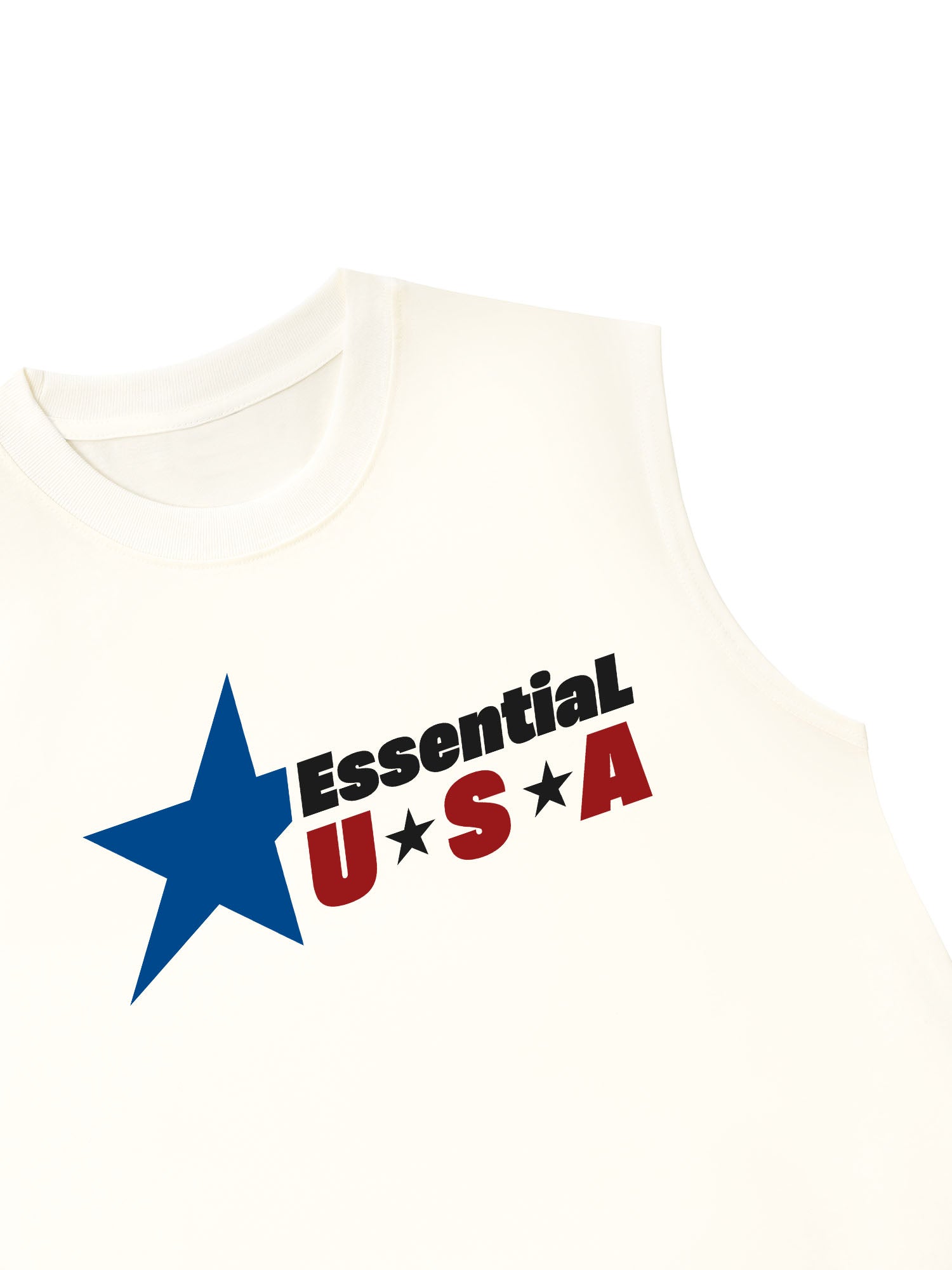 Áo Ba Lỗ Relaxed Fit USA Essential Prime