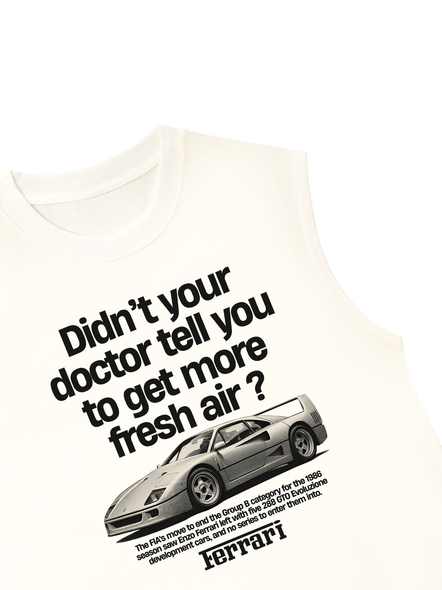 Áo Ba Lỗ Relaxed Fit Ferrari Fresh Air