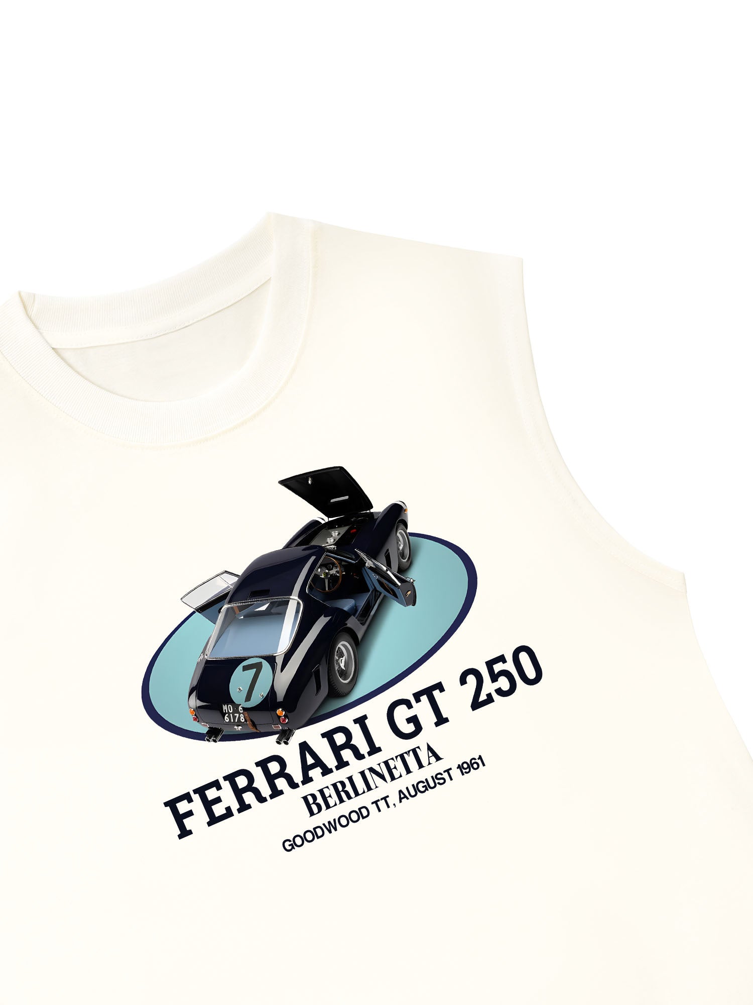 Áo Ba Lỗ Relaxed Fit Ferrari Berlinetta Goodwood