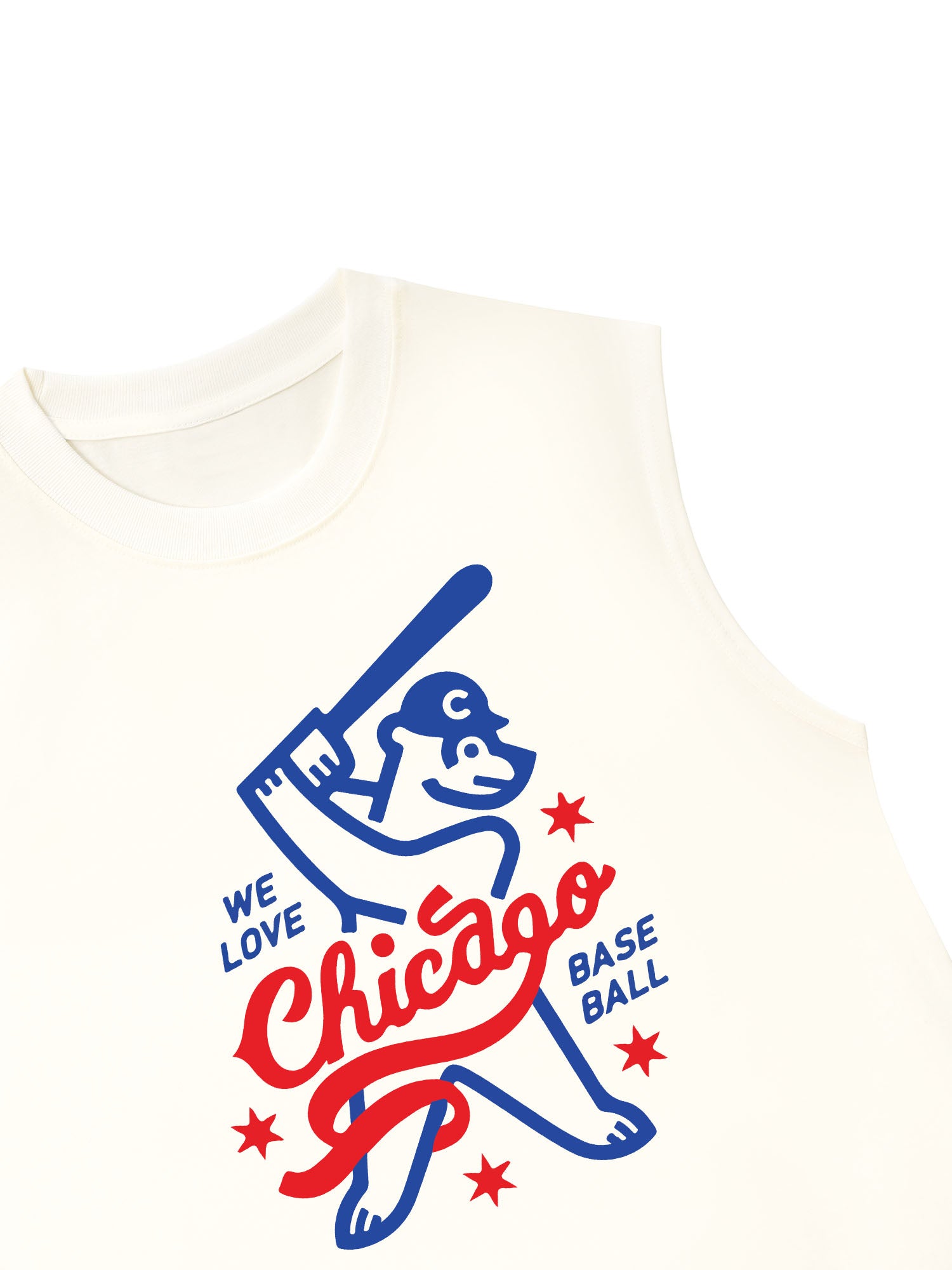 Áo Ba Lỗ Relaxed Fit We Love Baseball