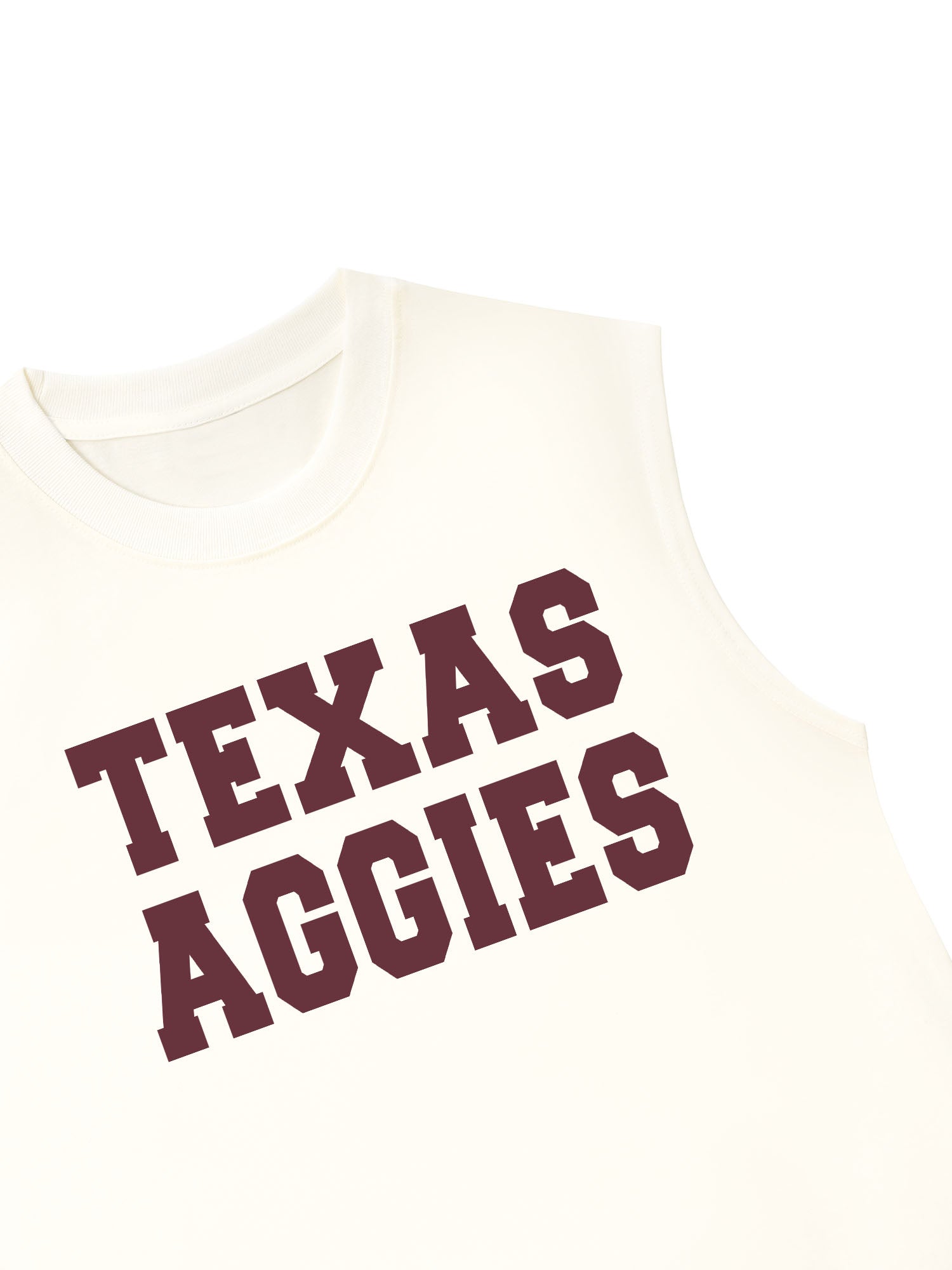 Áo Ba Lỗ Relaxed Fit USA Texas Aggies