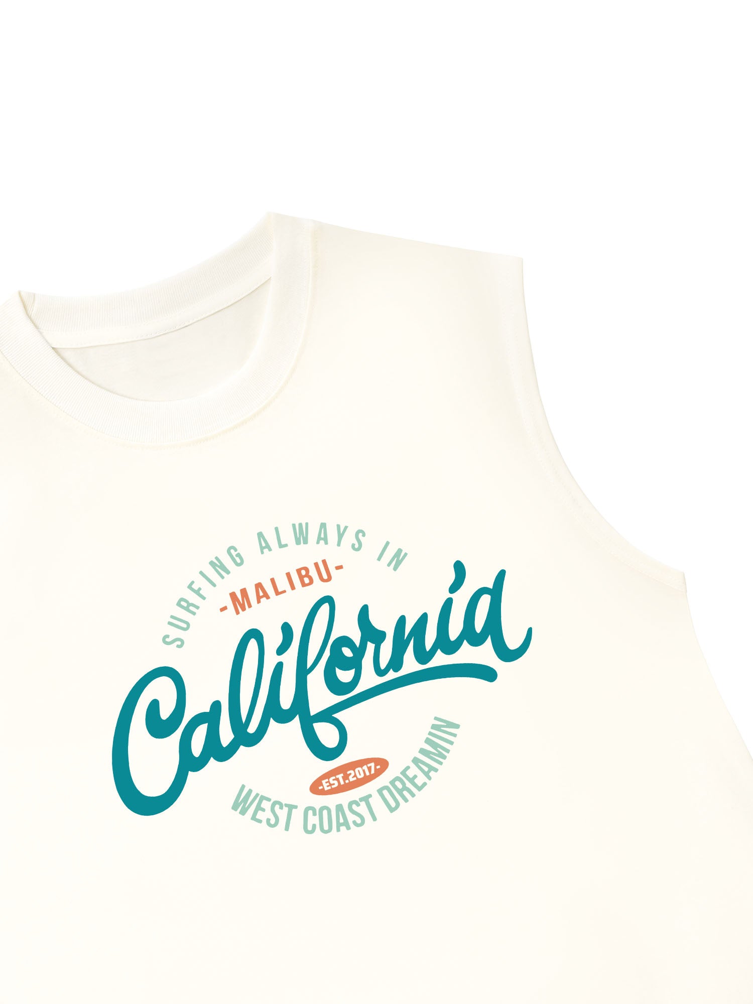 Áo Ba Lỗ Relaxed Fit City Malibu West Coast