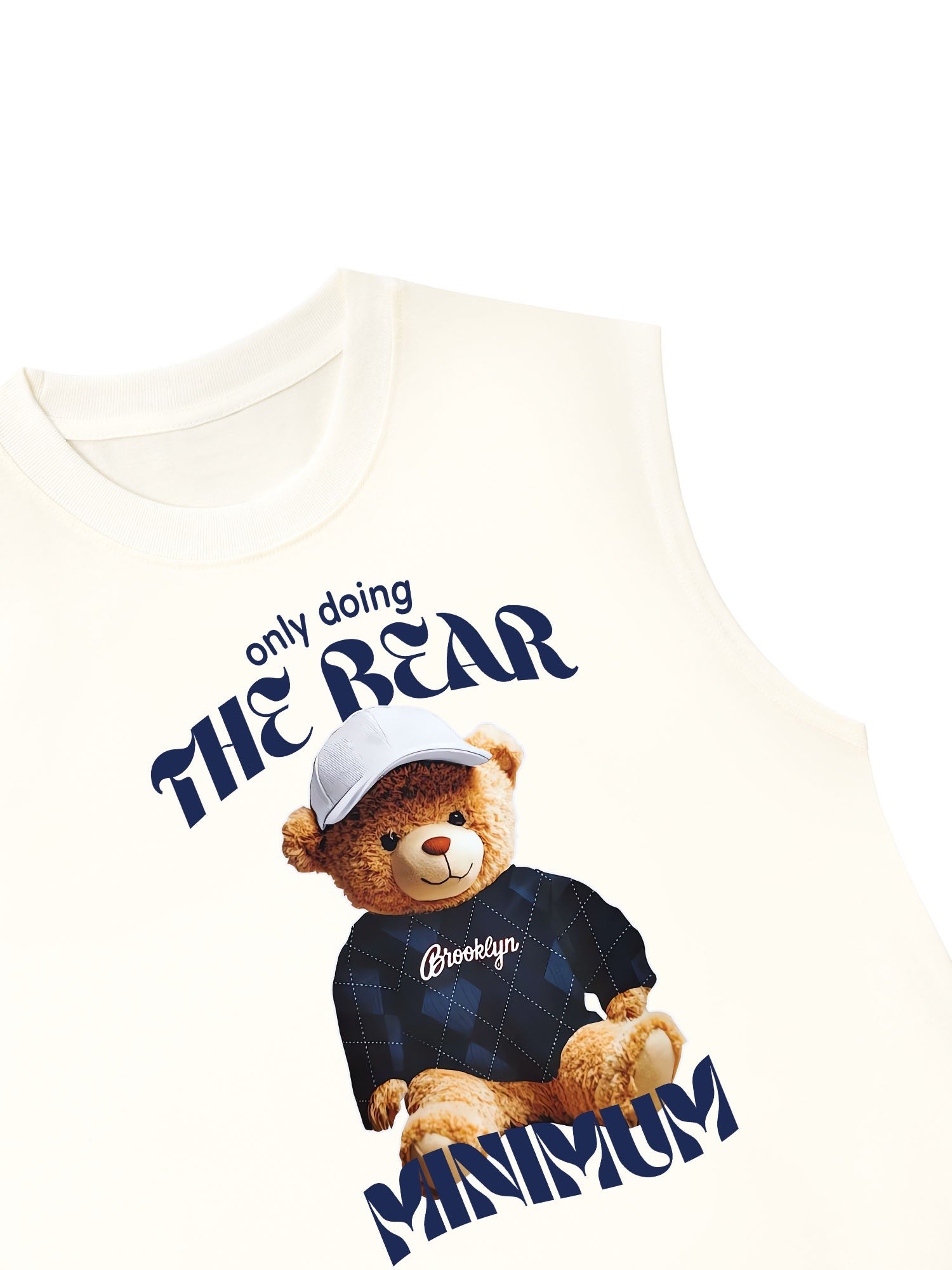 Áo Ba Lỗ Relaxed Fit Only Doing The Bear