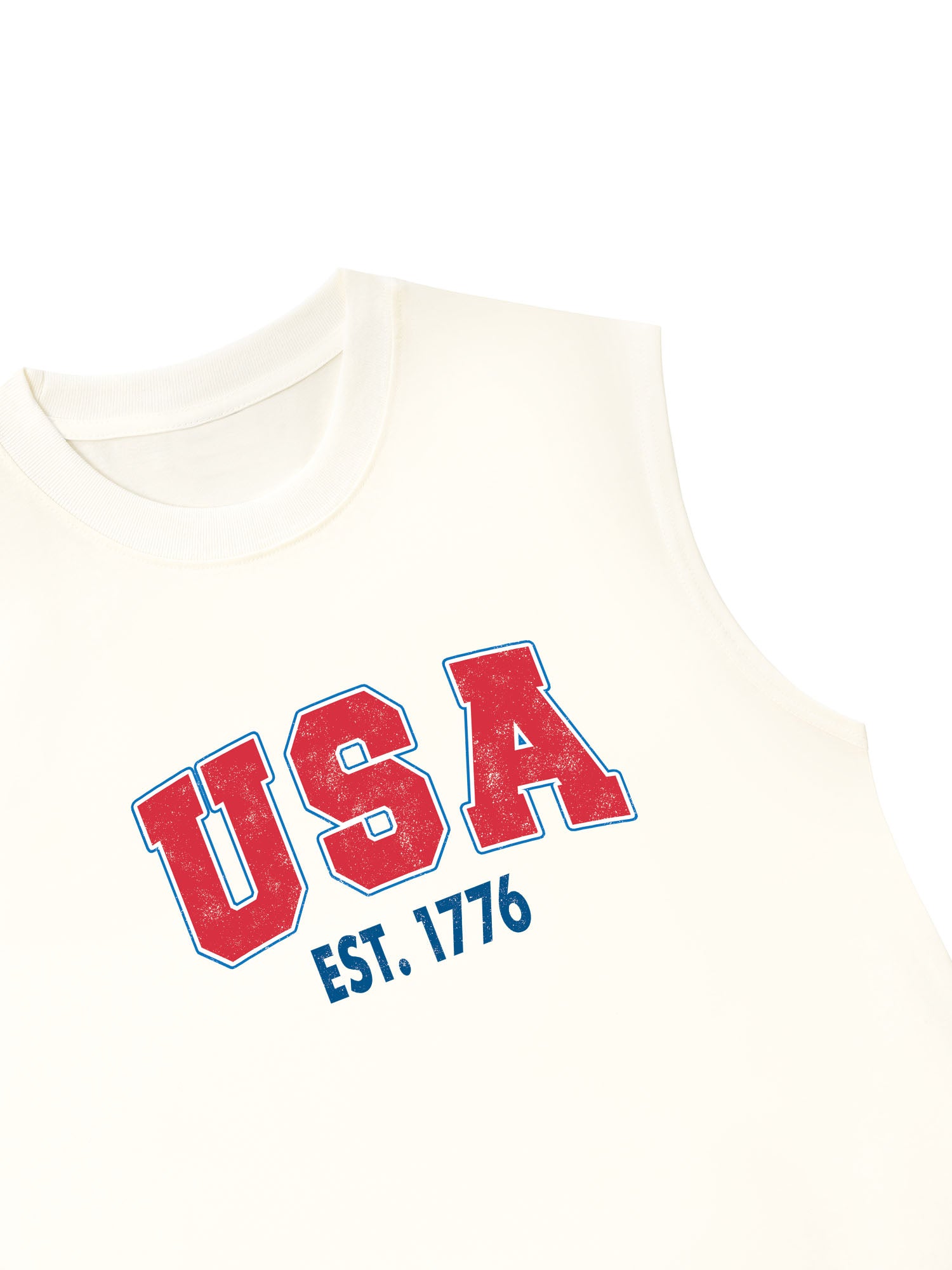 Áo Ba Lỗ Relaxed Fit USA Est 1776