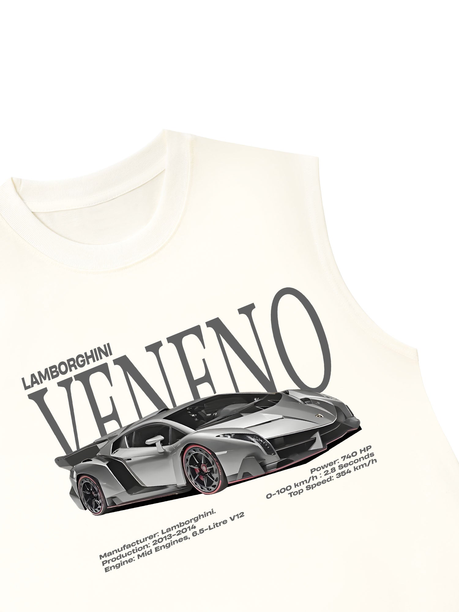 Áo Ba Lỗ Relaxed Fit Lamborghini Veneno Speed