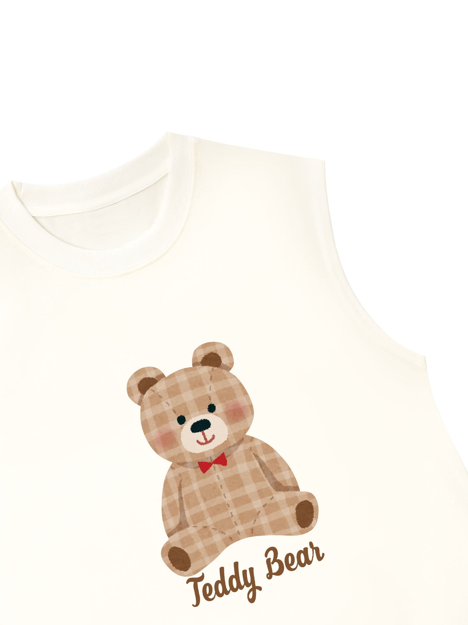 Áo Ba Lỗ Relaxed Fit Teddy Bear 2