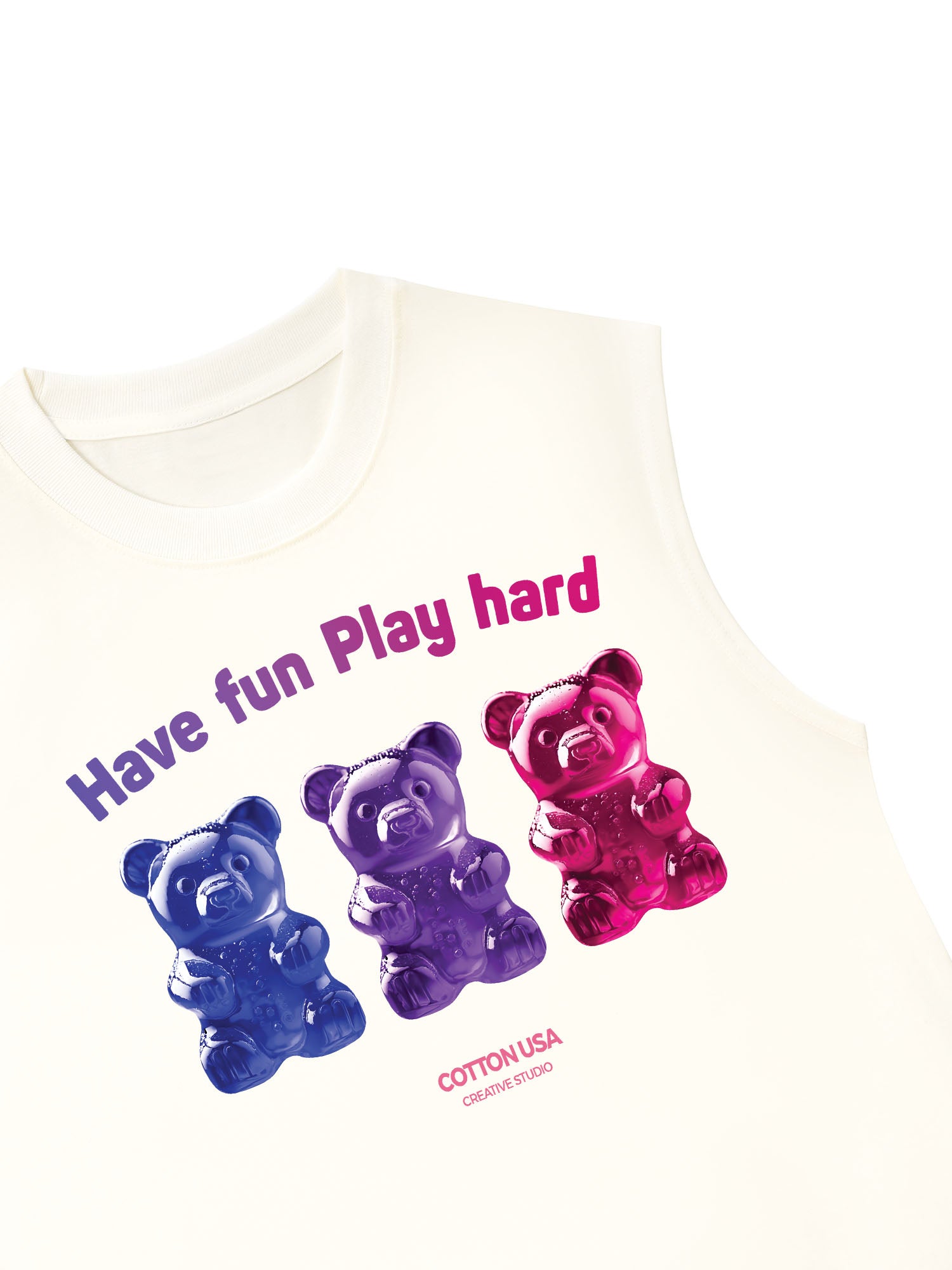 Áo Ba Lỗ Relaxed Fit Have Fun Play Hard