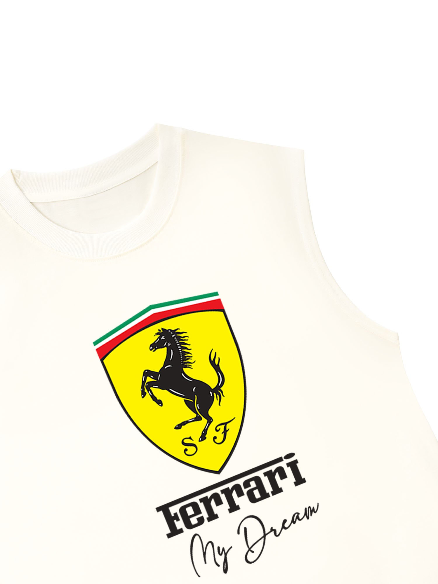 Áo Ba Lỗ Relaxed Fit Ferrari My Dream
