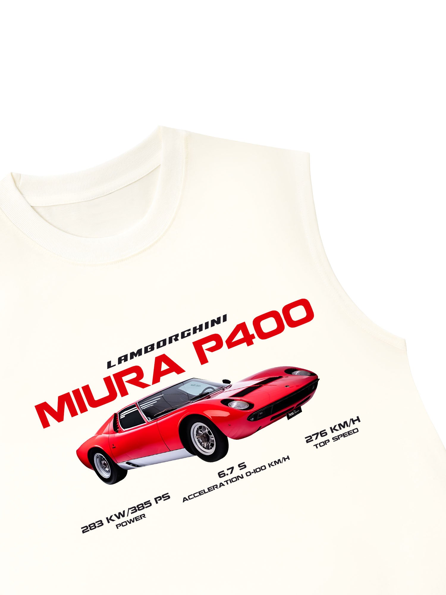 Áo Ba Lỗ Relaxed Fit Lamborghini Miura P400