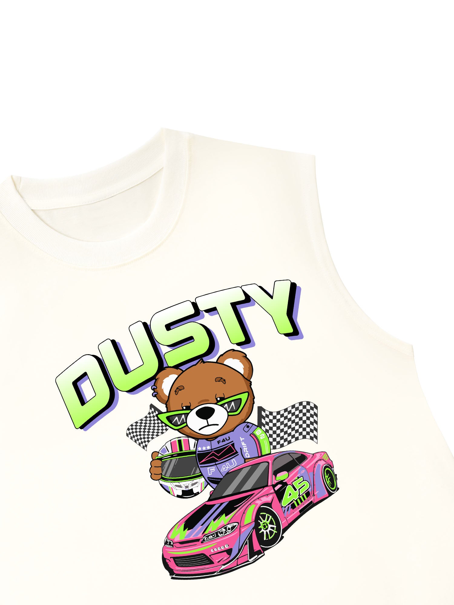 Áo Ba Lỗ Relaxed Fit Dusty Gangz