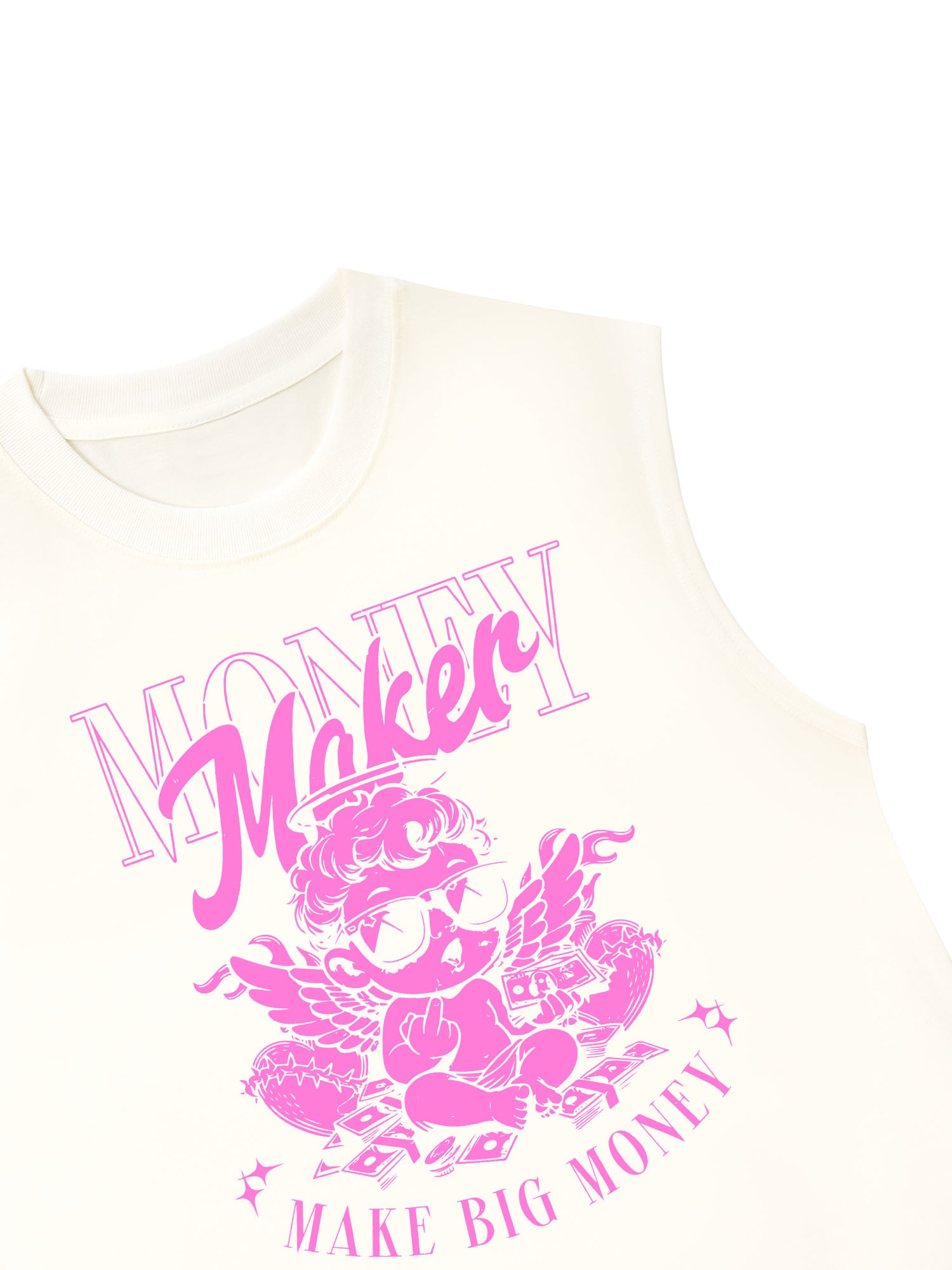 Áo Ba Lỗ Relaxed Fit Money Maker Make Big