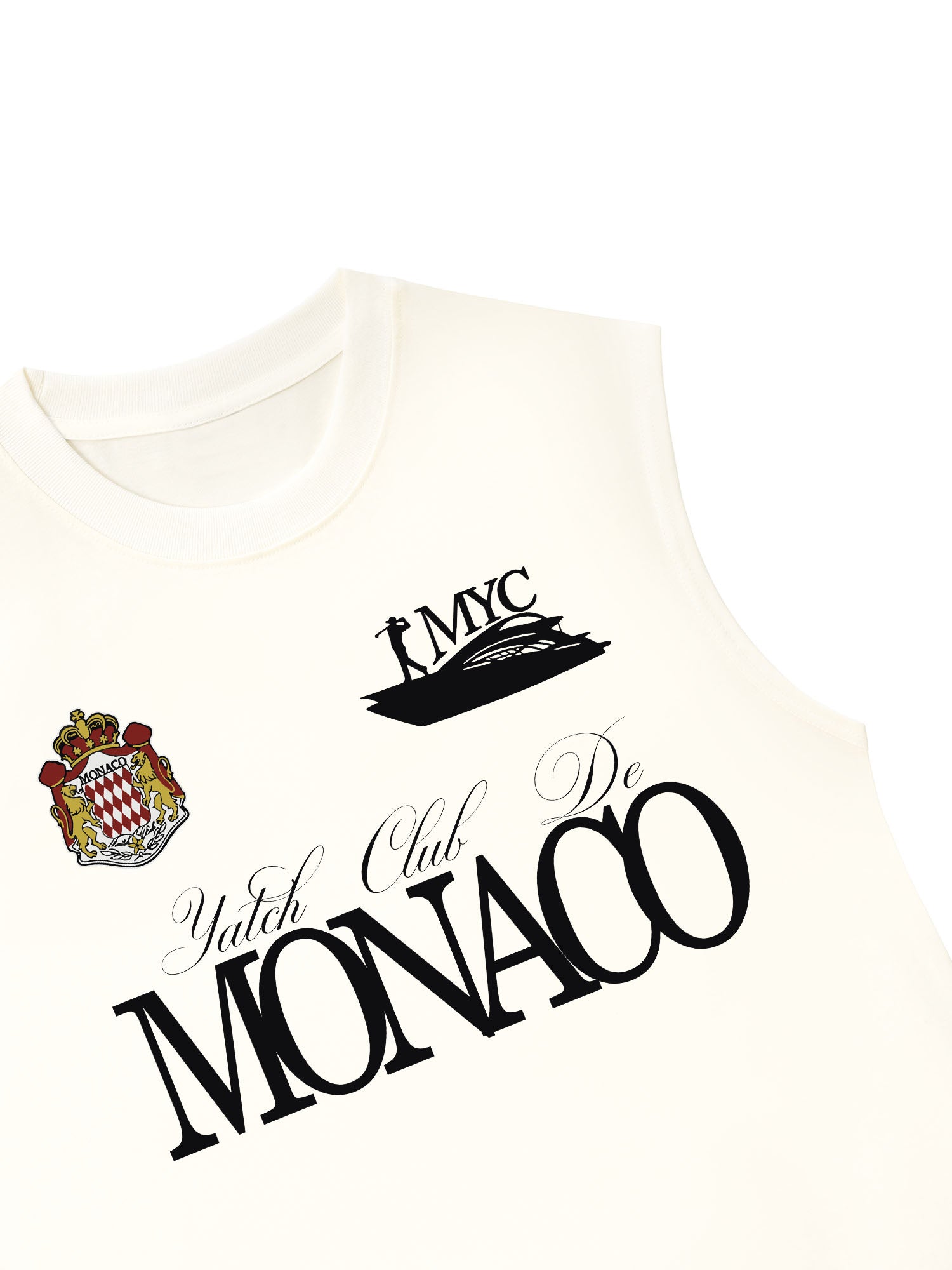 Áo Ba Lỗ Relaxed Fit Yatch Club De Monaco