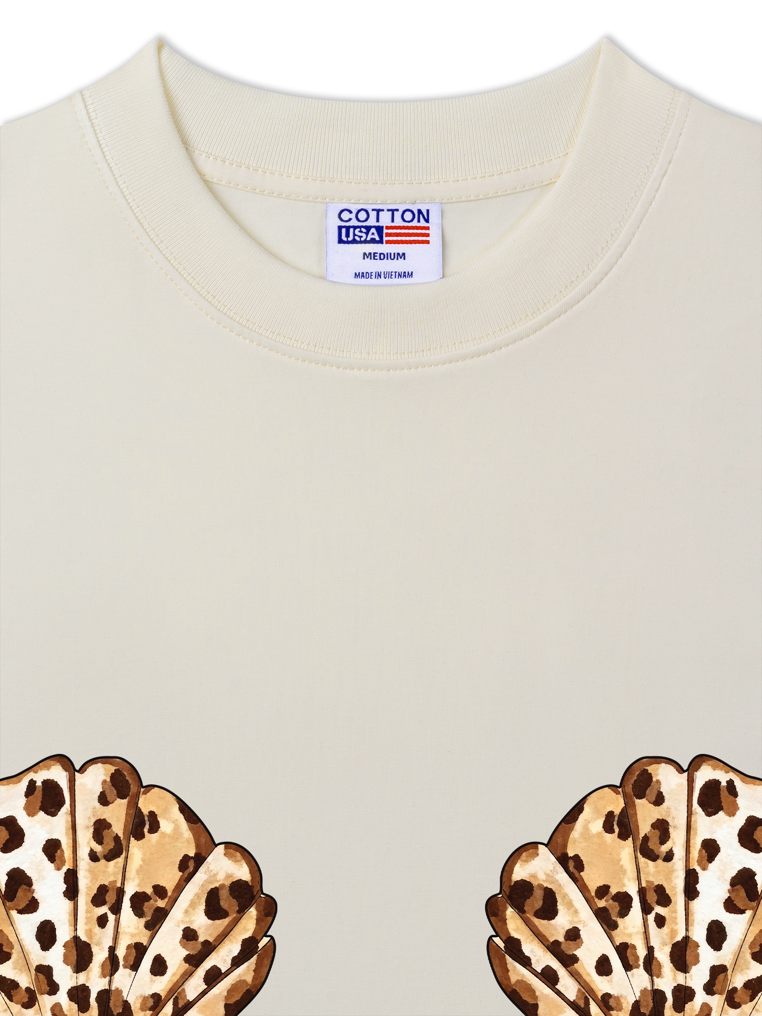 Áo Thun Relaxed Fit Urban Leopard Feline Shell