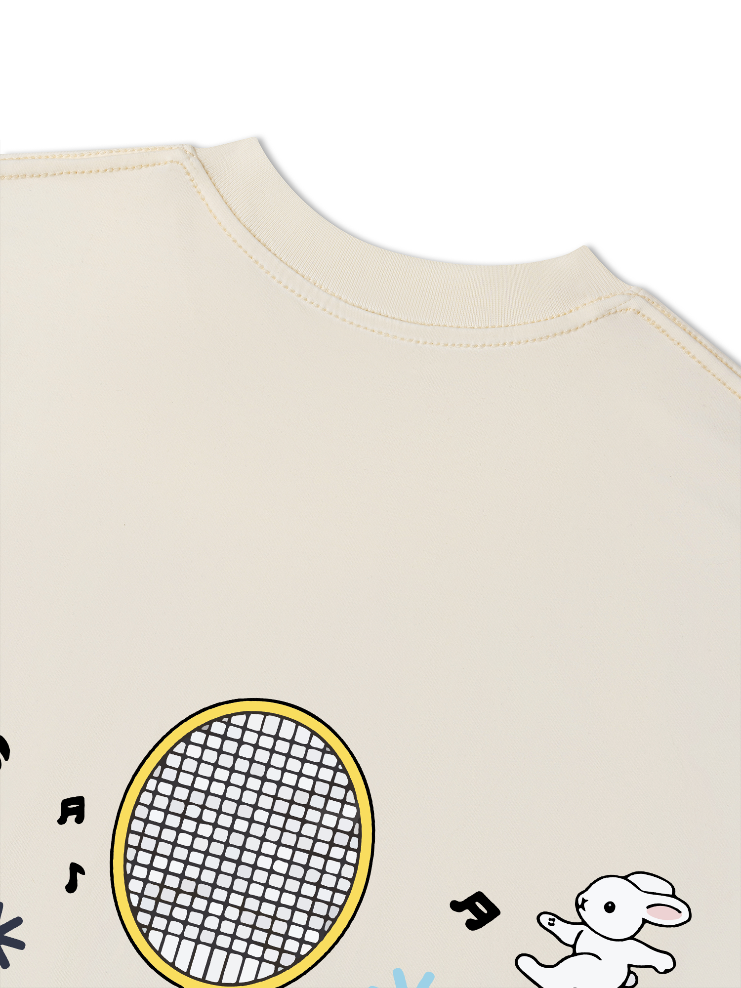 Áo Thun Relaxed Fit Badminton Just Play Have Fun