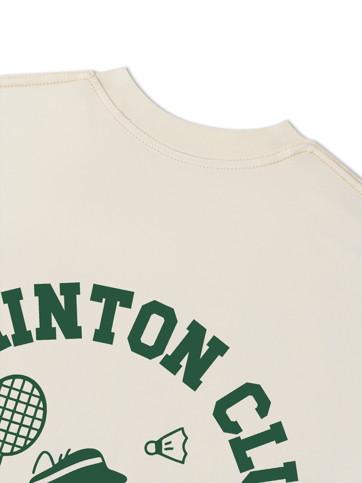 Áo Thun Relaxed Fit Badminton Club Green