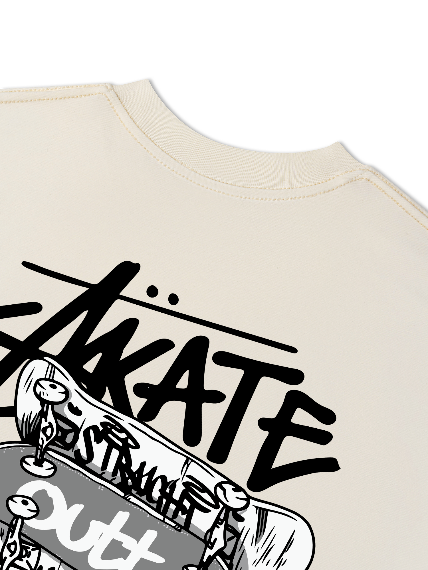 Áo Thun Relaxed Fit Skate Stack