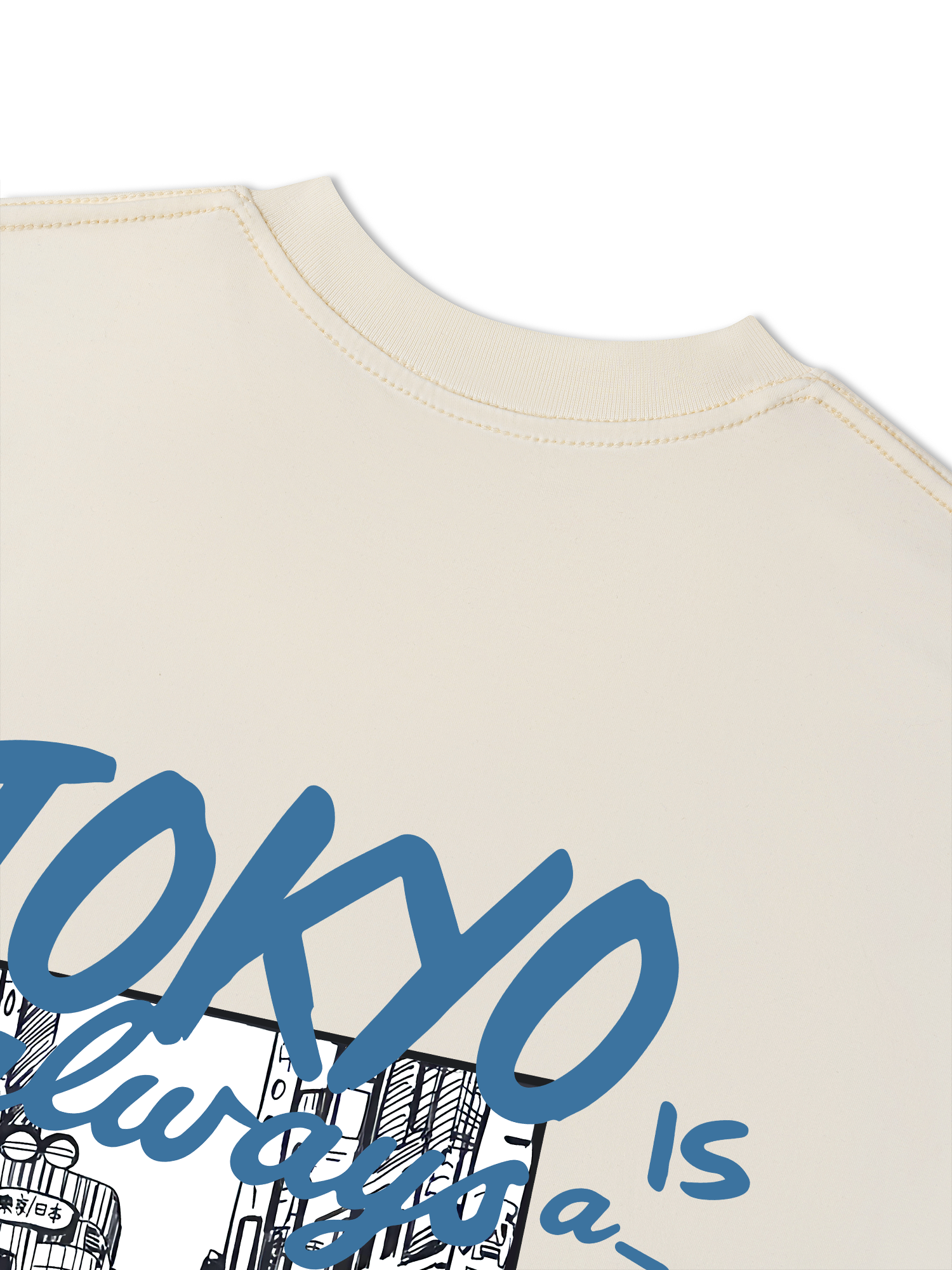 Áo Thun Relaxed Fit Cotton Tokyo Always Is A Good Idea