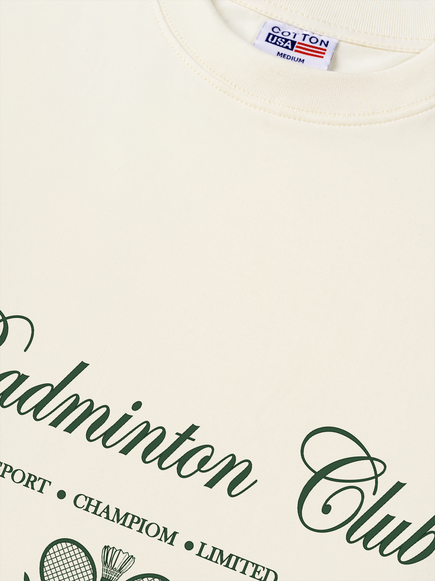 Áo Thun Relaxed Fit Badminton Champion Sport Limited