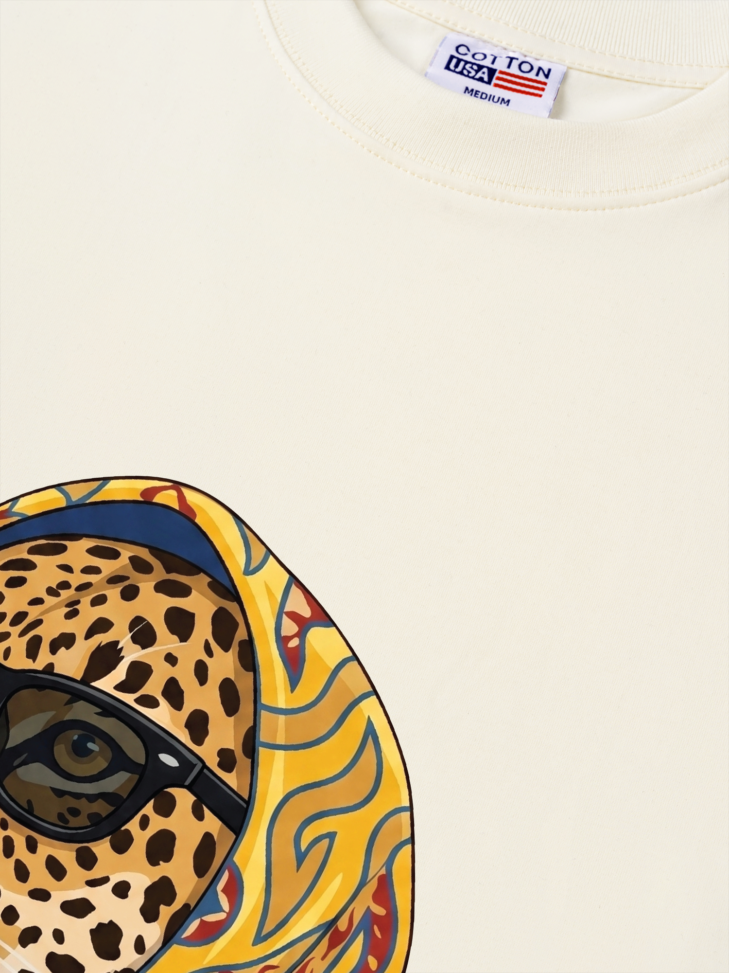 Áo Thun Relaxed Fit Urban Leopard Safari Chic