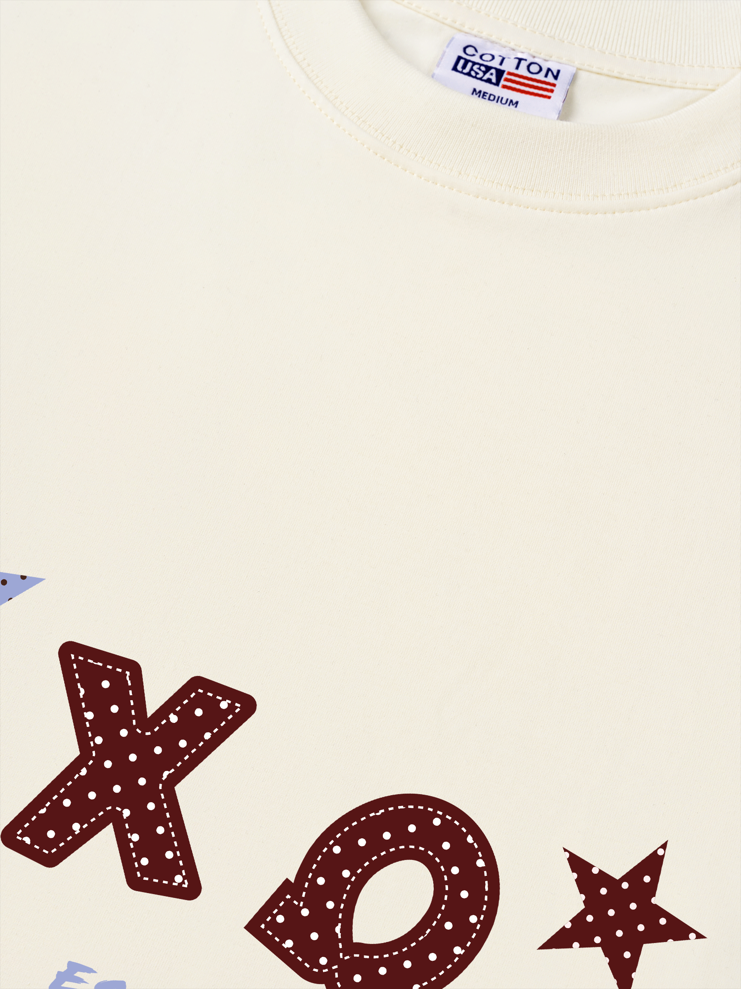 Áo Thun Relaxed Fit Dotty Mood Midnight Polka