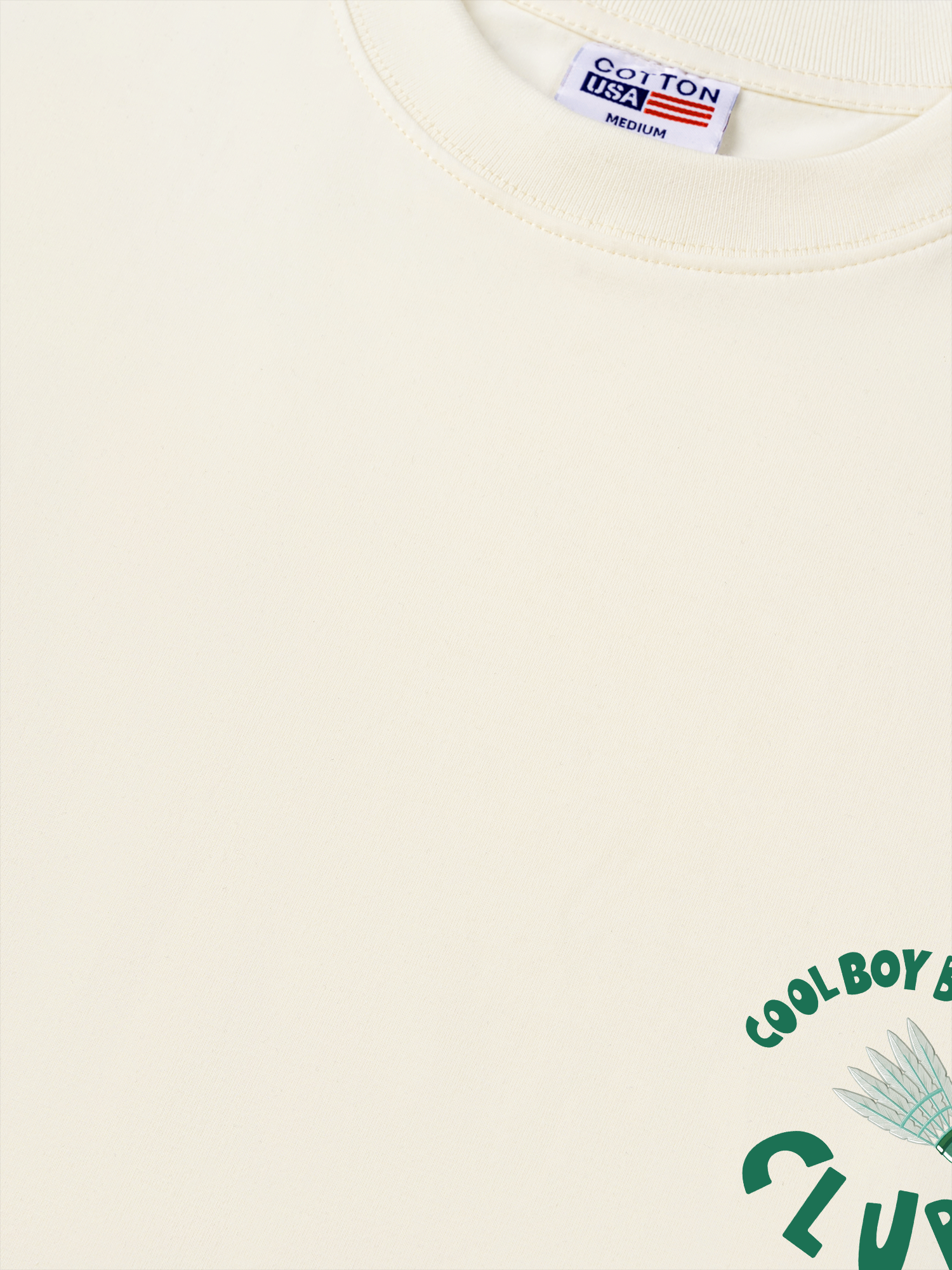 Áo Thun Relaxed Fit Badminton Cool Boy Club