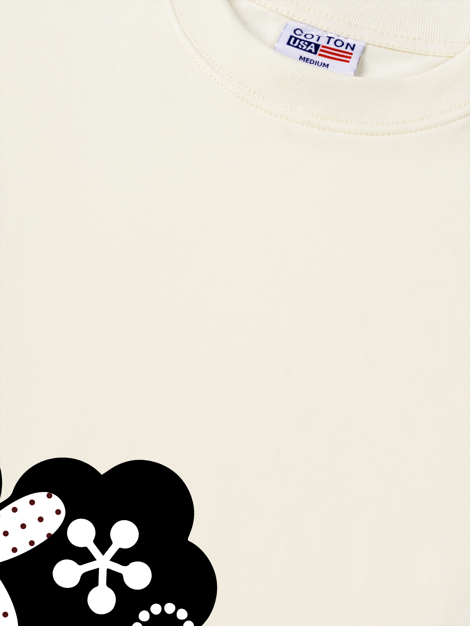 Áo Thun Relaxed Fit Dotty Mood Cute Bunny