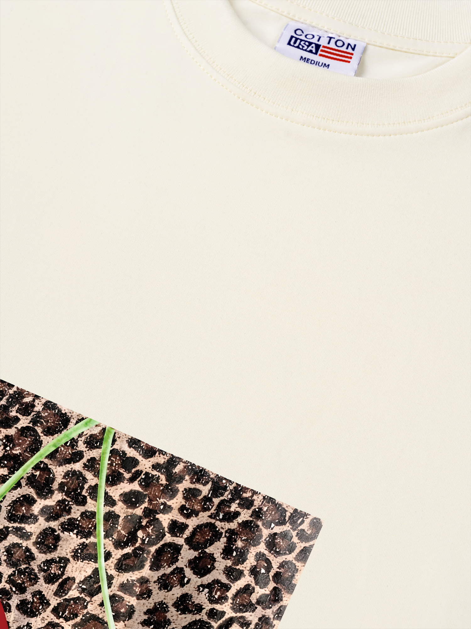 Áo Thun Relaxed Fit Urban Leopard Tomatoes Perfection