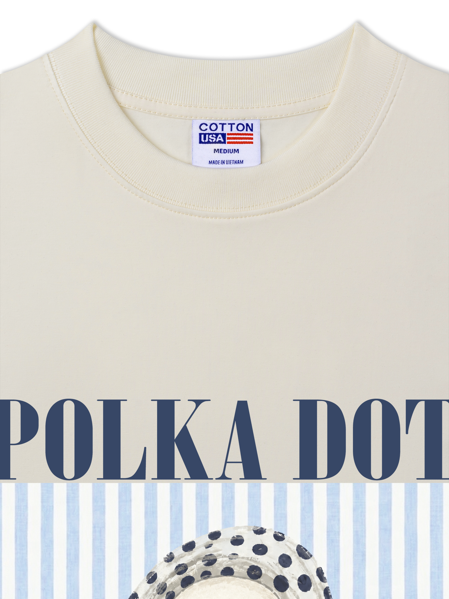 Áo Thun Relaxed Fit Farm Polka Dot Darling