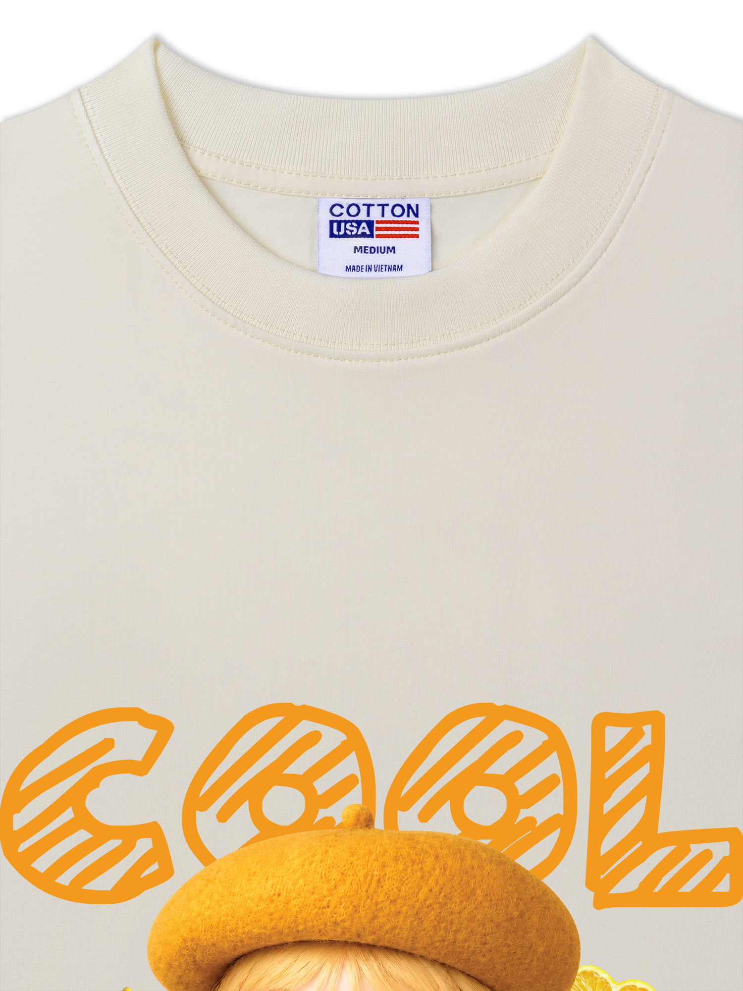Áo Thun Relaxed Fit Cute Gang Cool