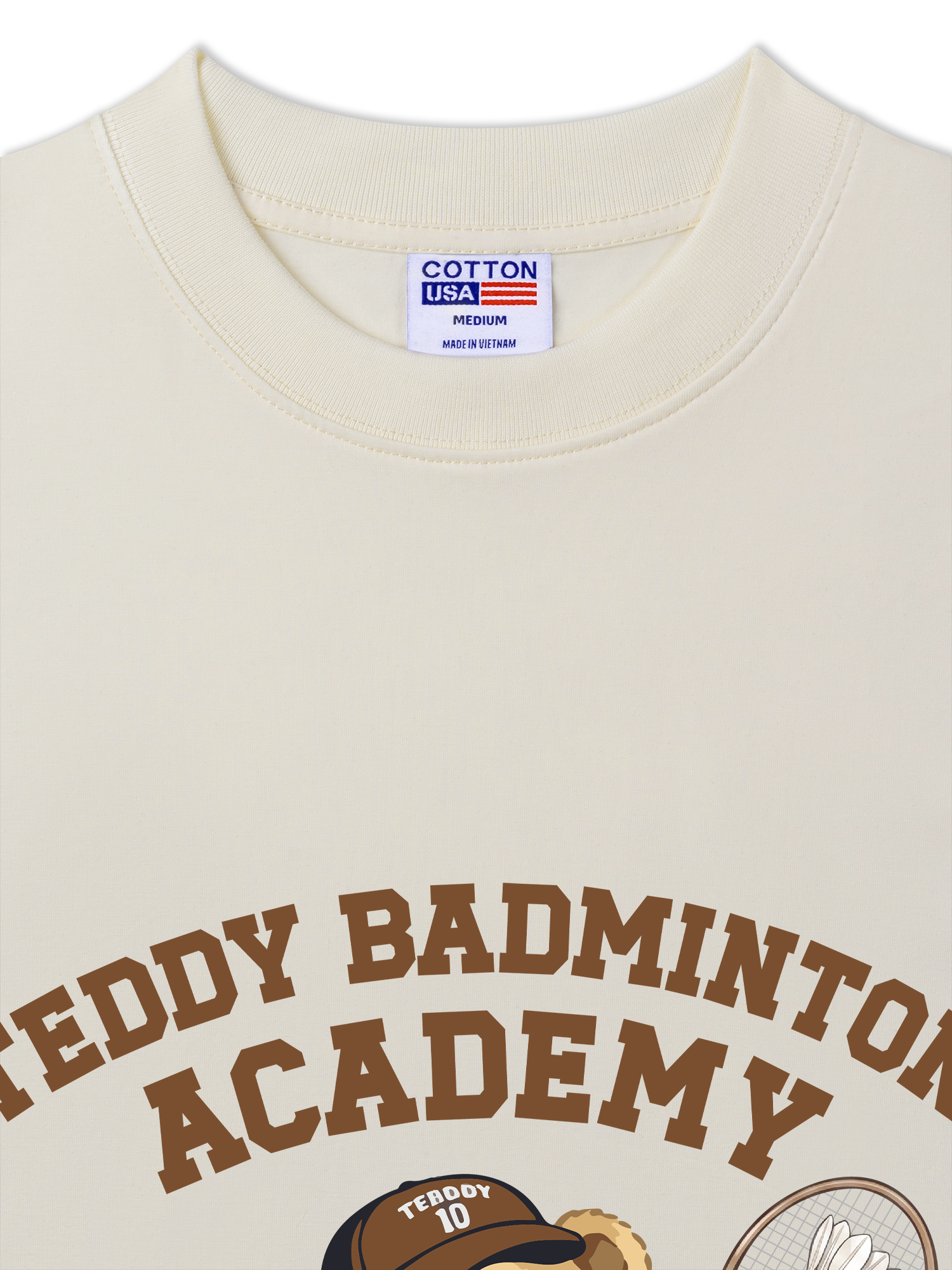 Áo Thun Relaxed Fit Badminton Academy