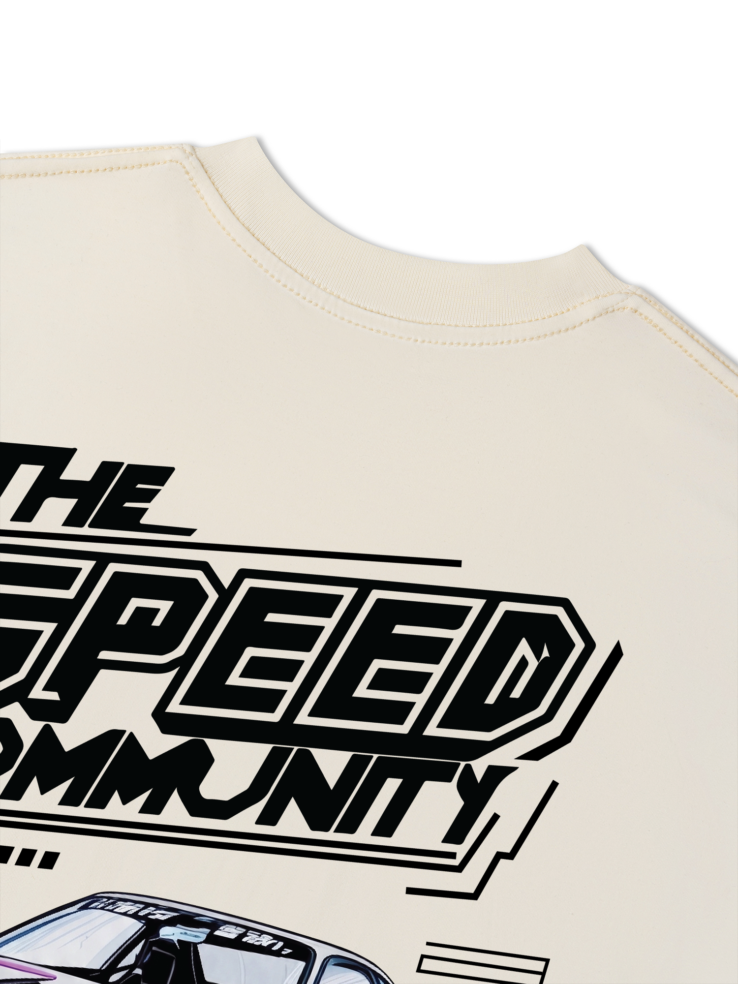 Áo Thun Relaxed Fit JDM Car Speed Community Cyber Tuner
