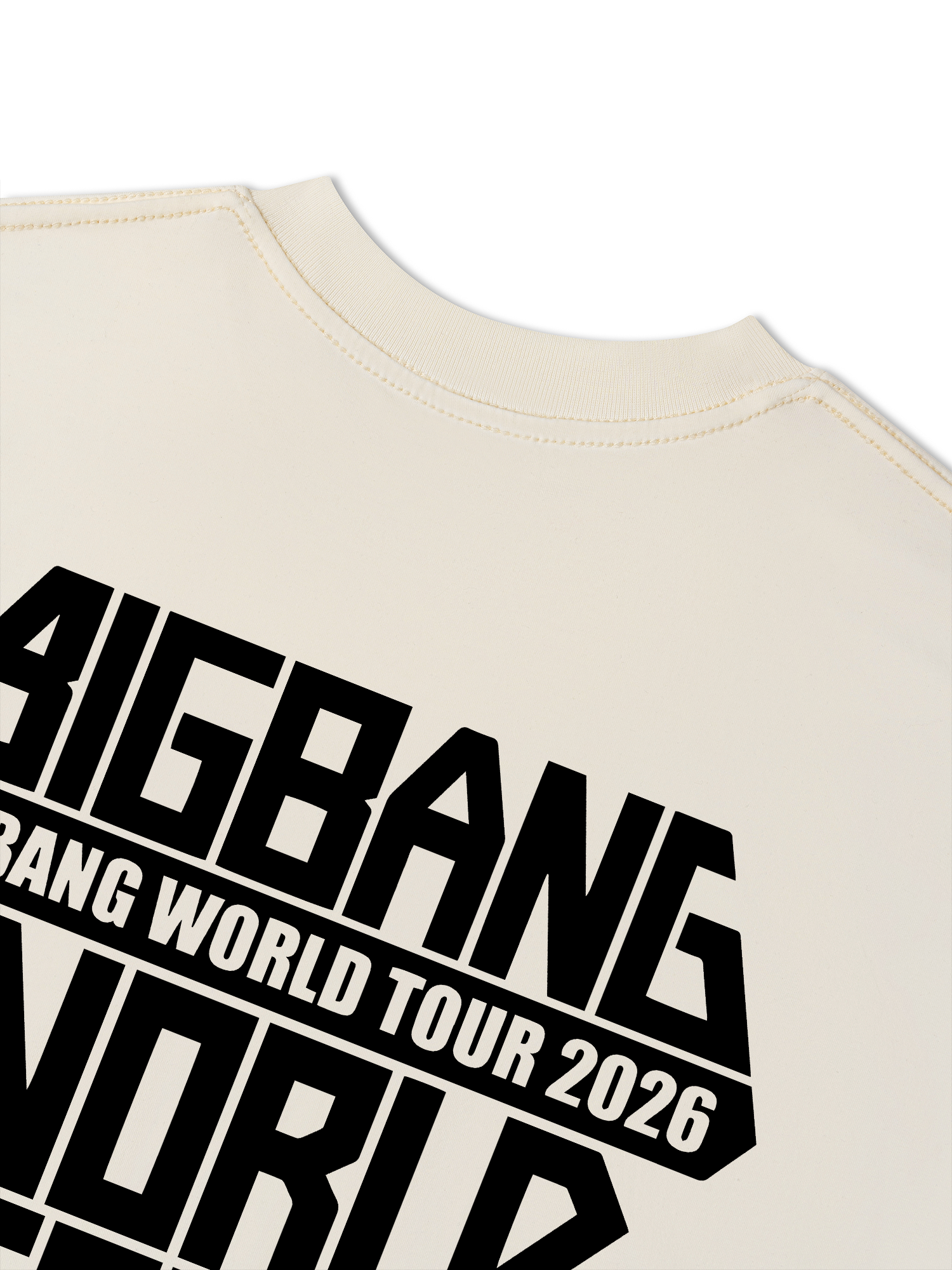 Áo Thun Relaxed Fit Idol Bigbang World Tour 2026