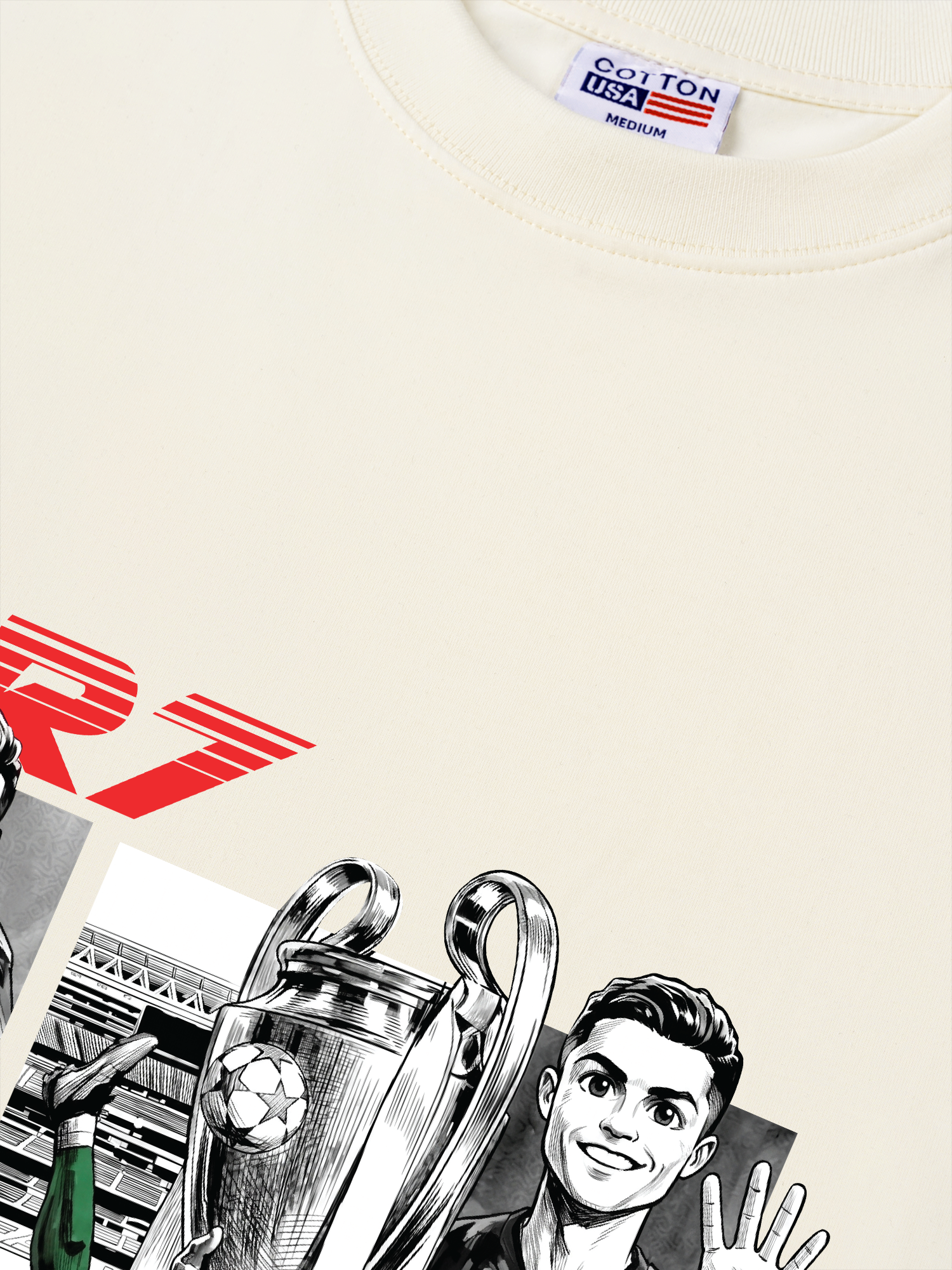 Áo Thun Relaxed Fit Soccer CR7