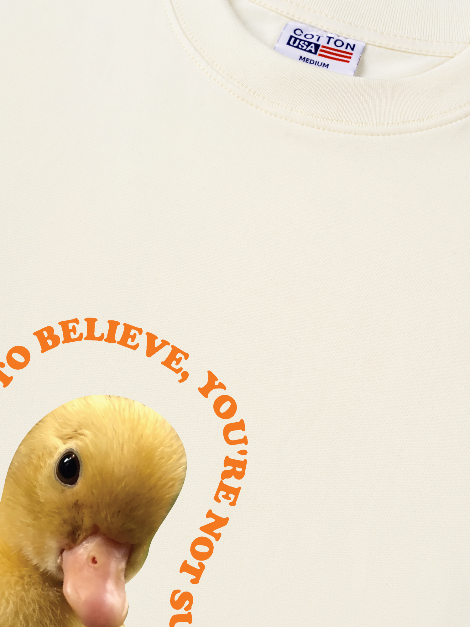 Áo Thun Relaxed Fit Farm Baby Yellow Duck
