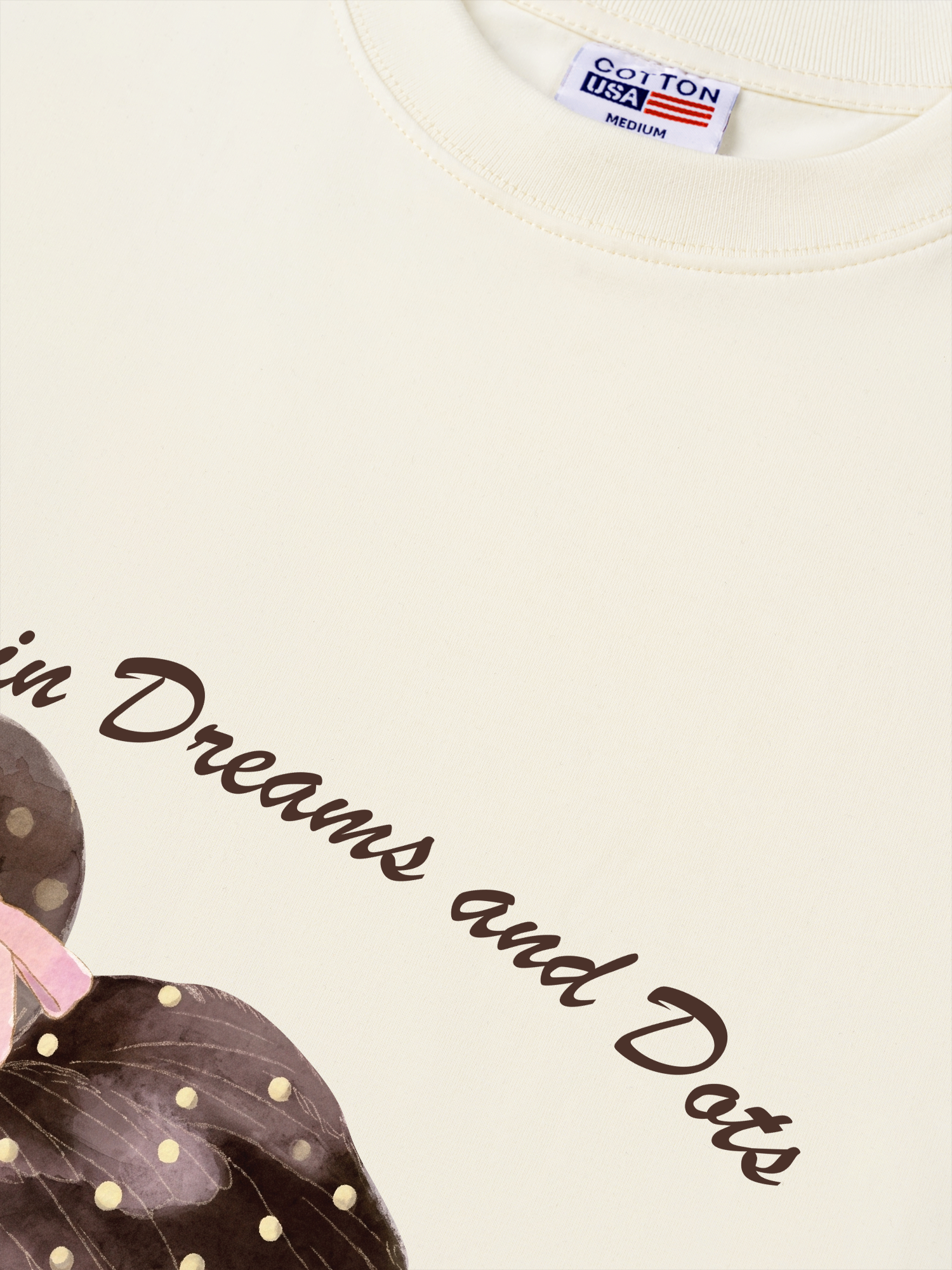 Áo Thun Relaxed Fit Farm Dressed In Dreams And Dots