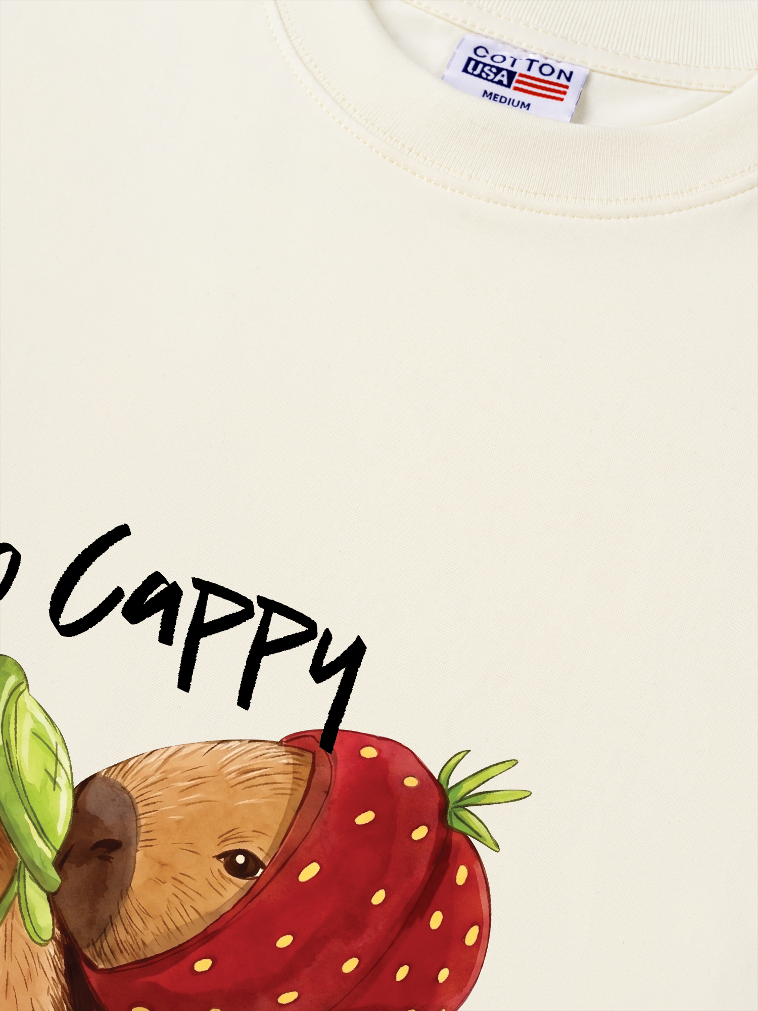 Áo Thun Relaxed Fit Farm Hello Cappy
