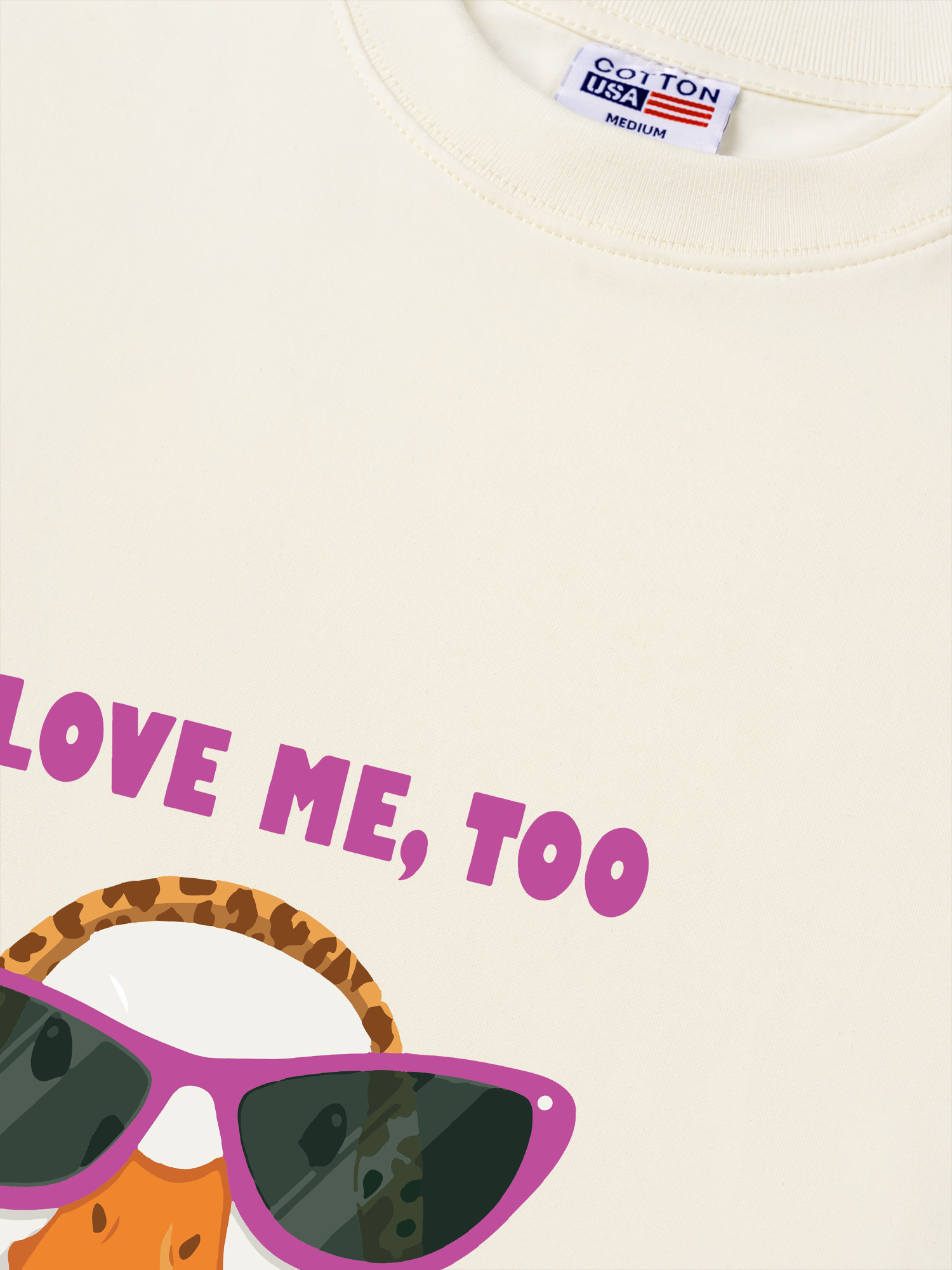 Áo Thun Relaxed Fit Farm Lady Duck I Love Me Too