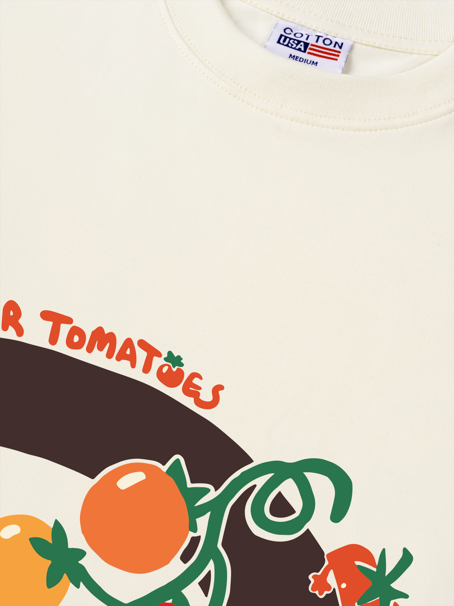 Áo Thun Relaxed Fit Yummy Mood Summer Tomatoes
