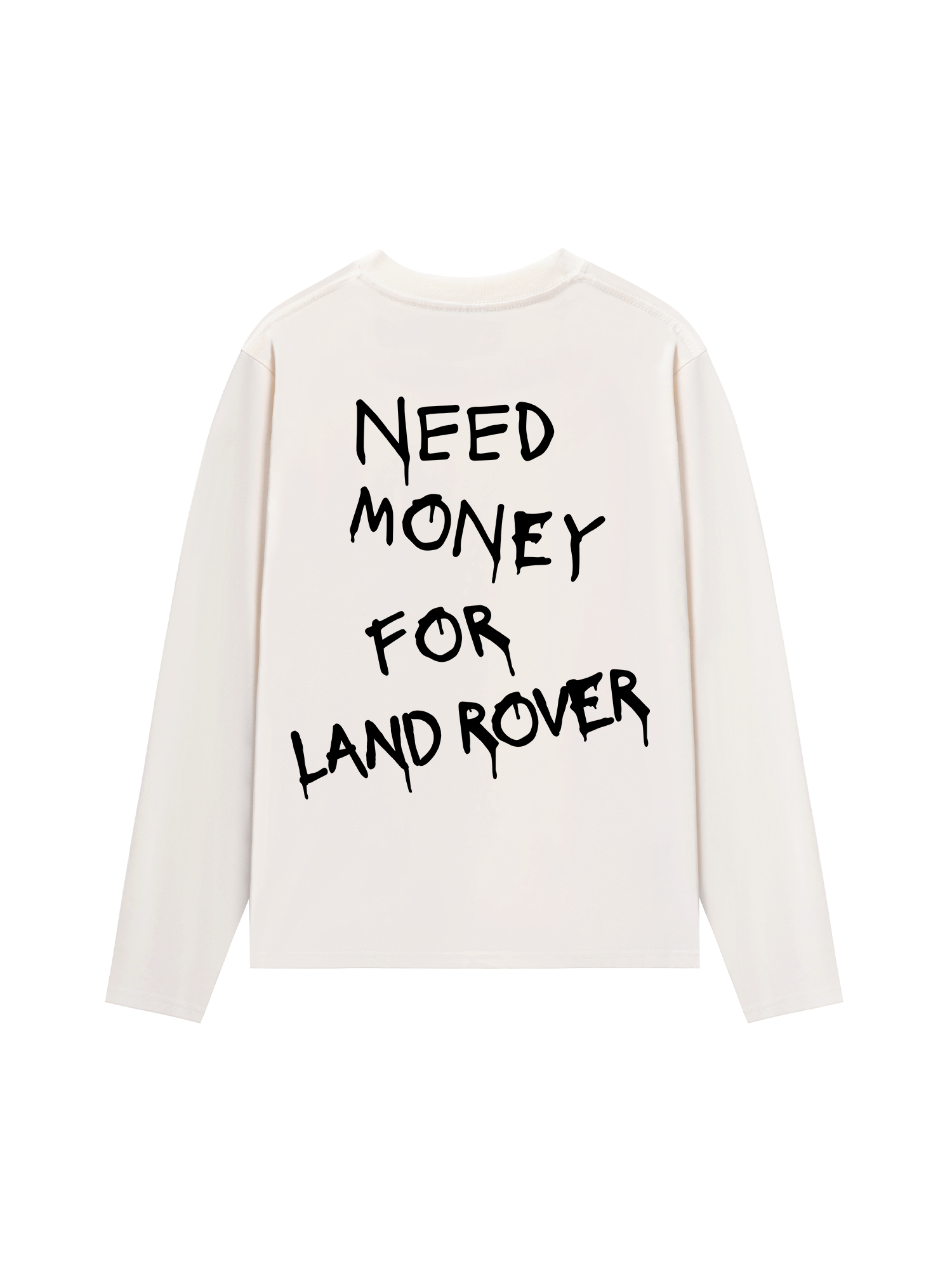 Áo Thun Dài Tay Need Money For Land Rover