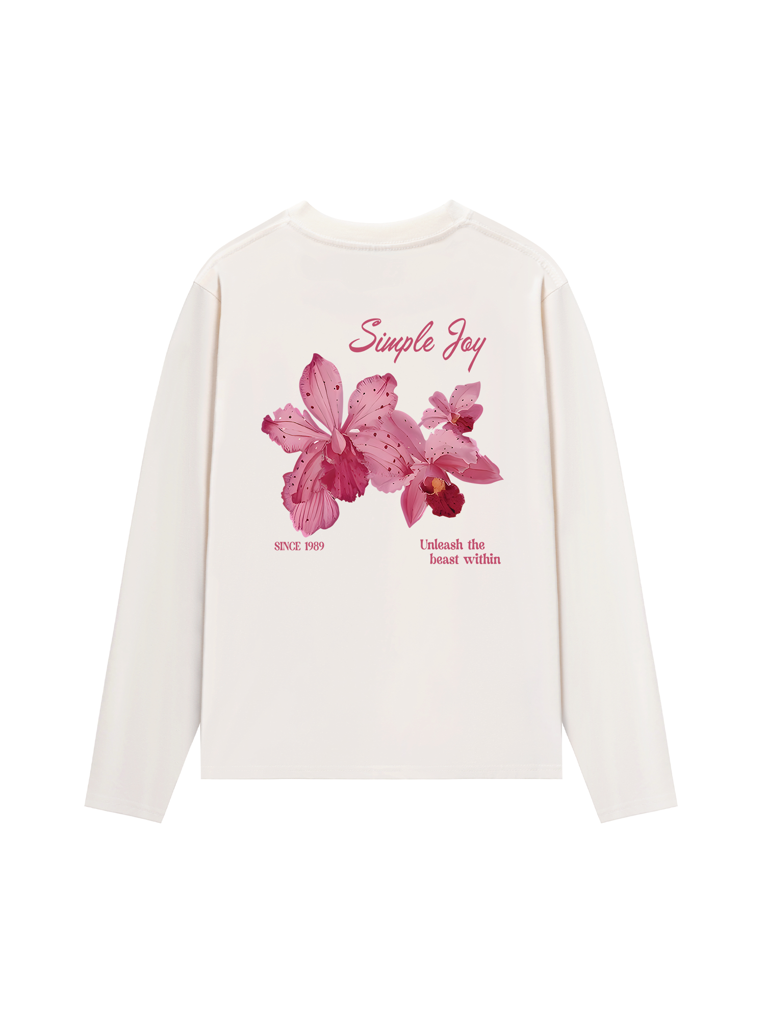 Áo Thun Dài Tay Floral Simple Day