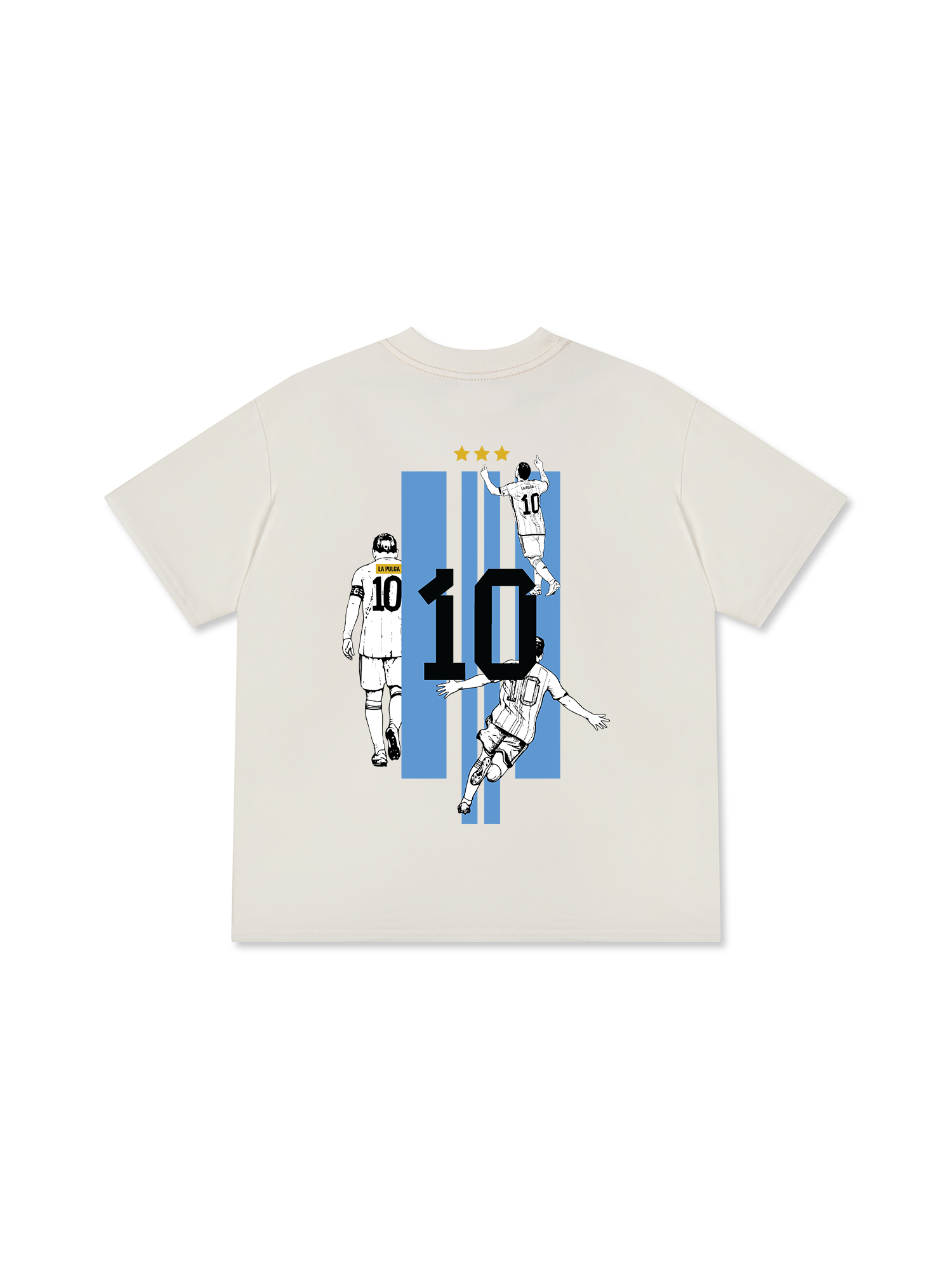 Áo Thun Relaxed Fit Soccer Argentina Số 10