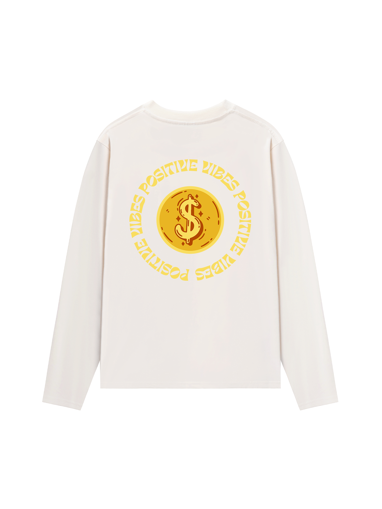Áo Thun Dài Tay Money Positive Vibe