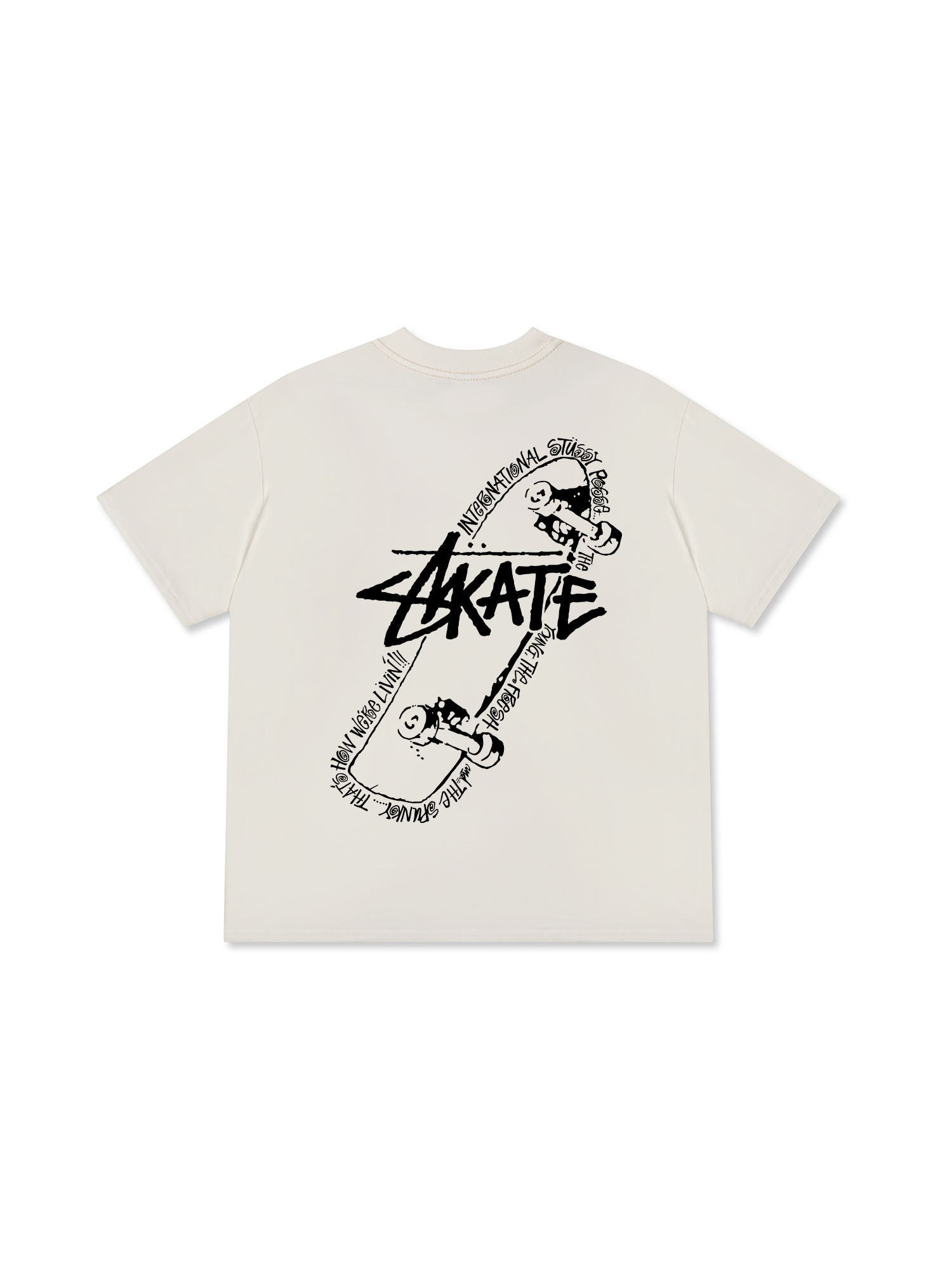 Áo Thun Relaxed Fit Skate Tribe