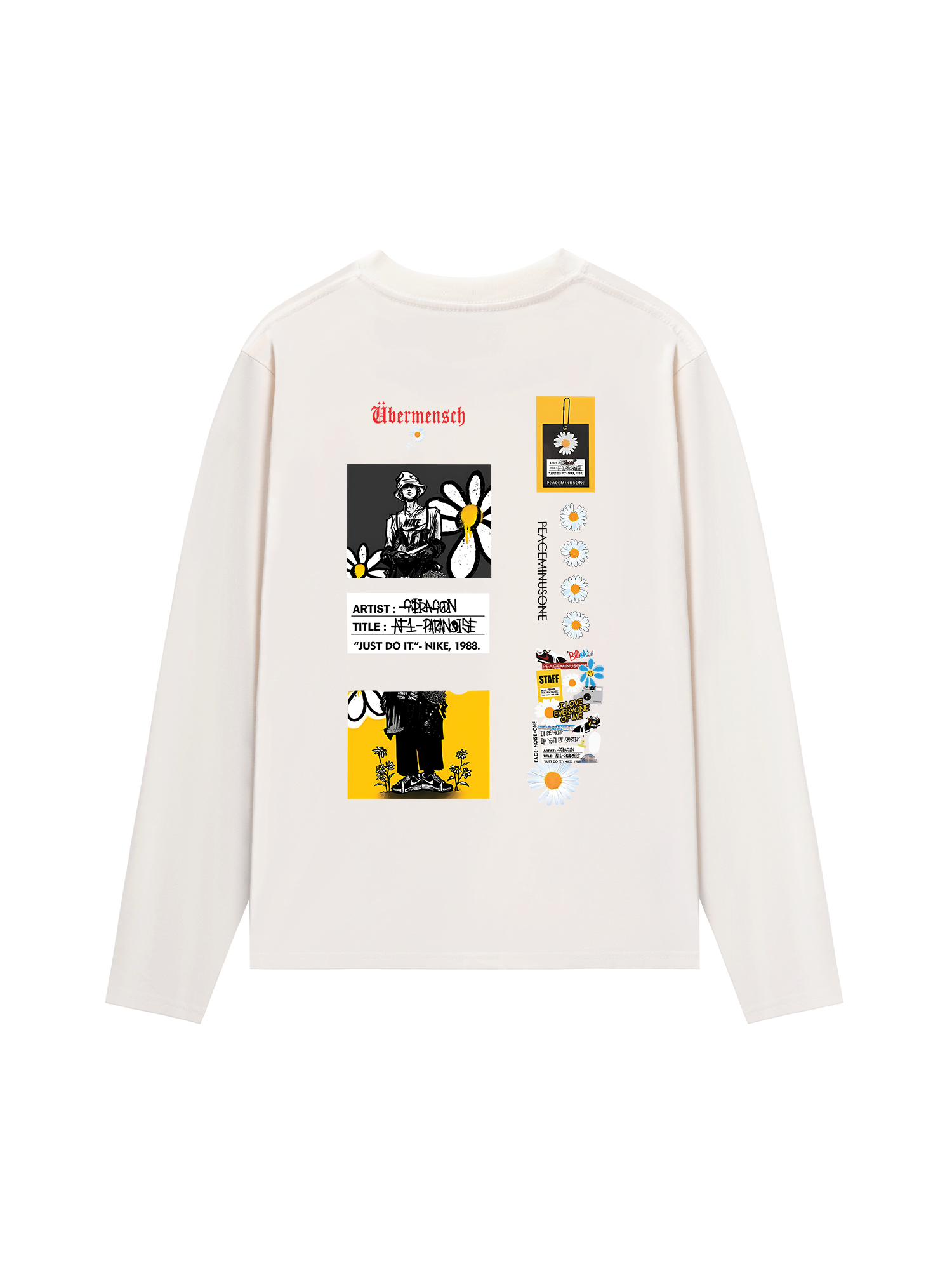 Áo Thun Dài Tay Idol G Dragon Peaceminusone