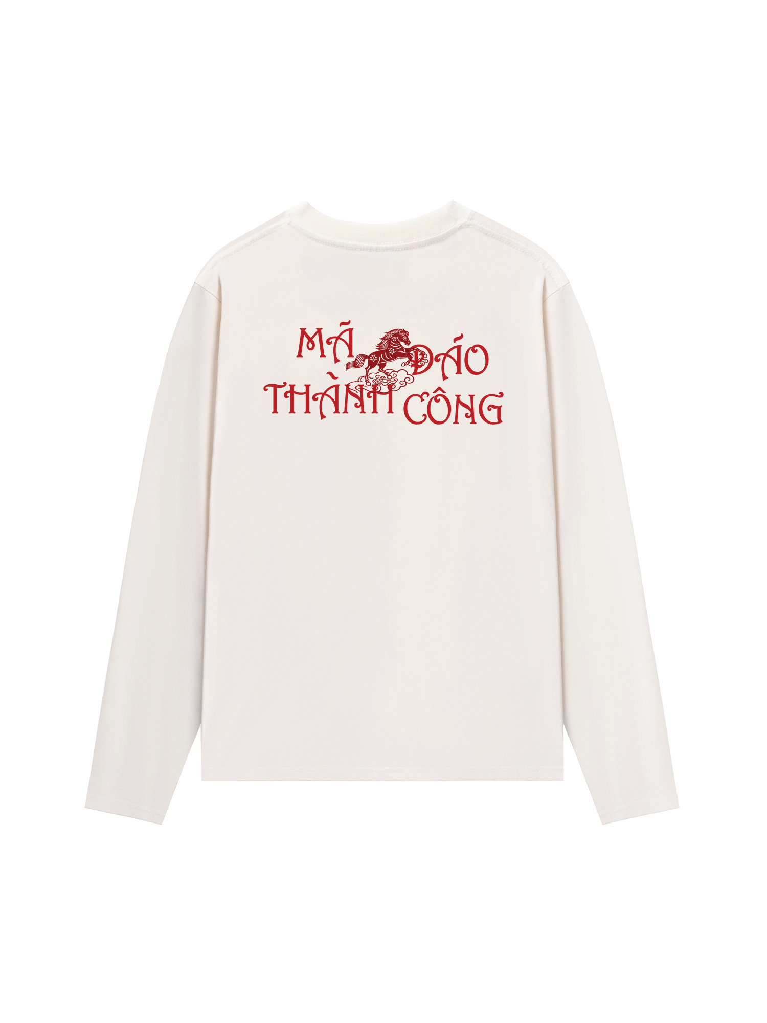 Áo Thun Dài Tay Tết Người Việt - Mã Đáo Thành Công