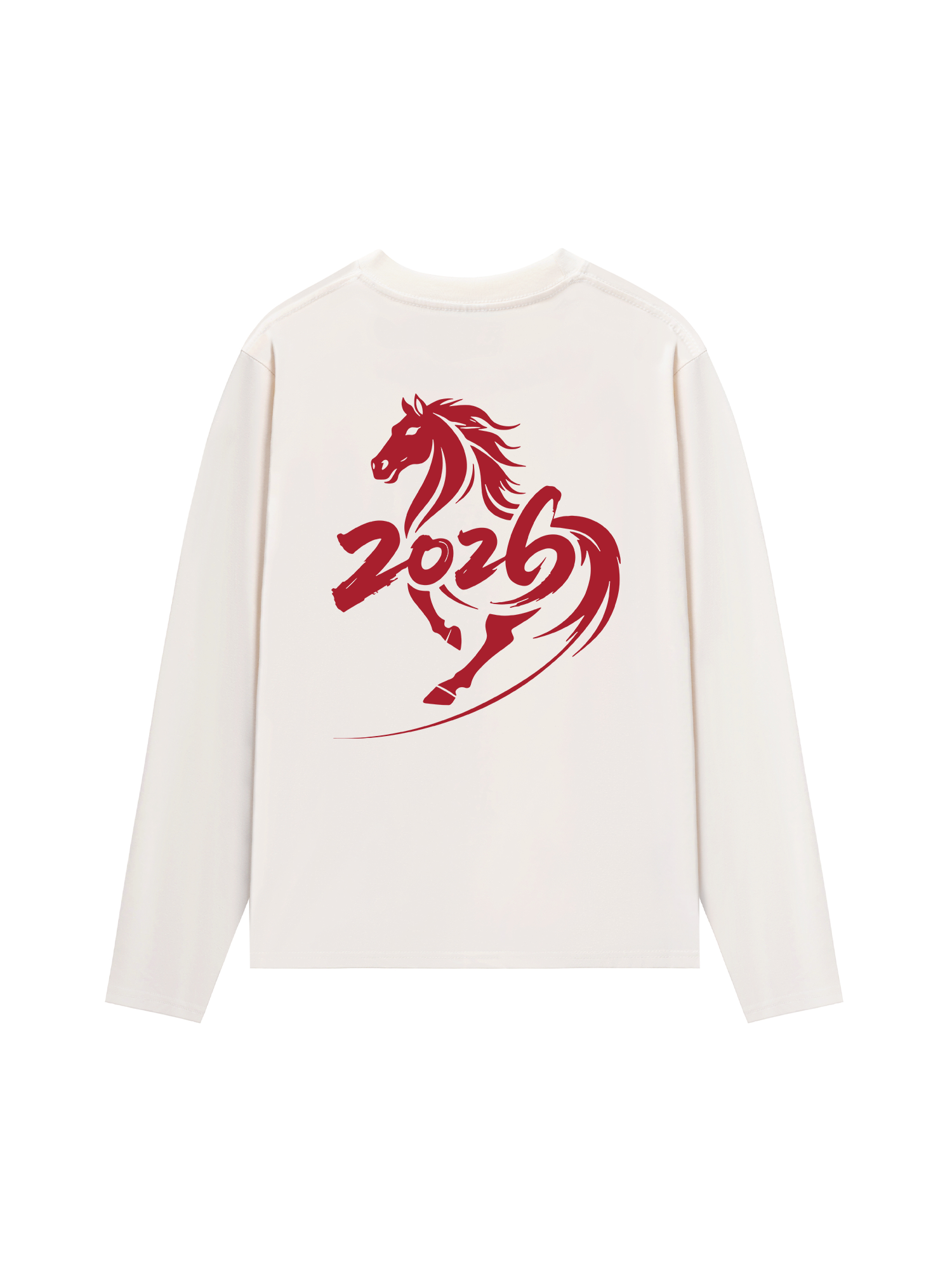 Áo Thun Dài Tay Năm Mới May Mắn