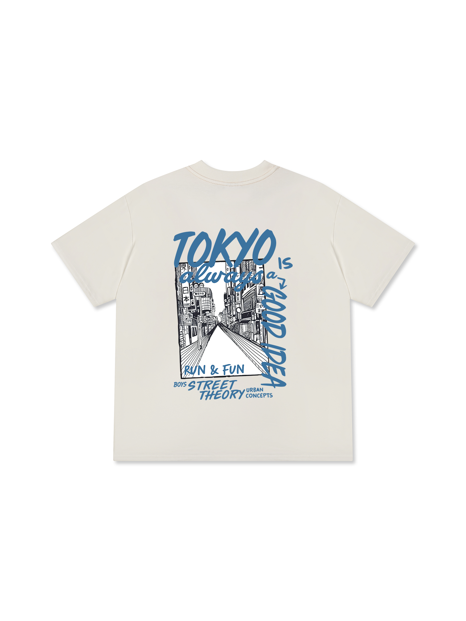Áo Thun Relaxed Fit Cotton Tokyo Always Is A Good Idea