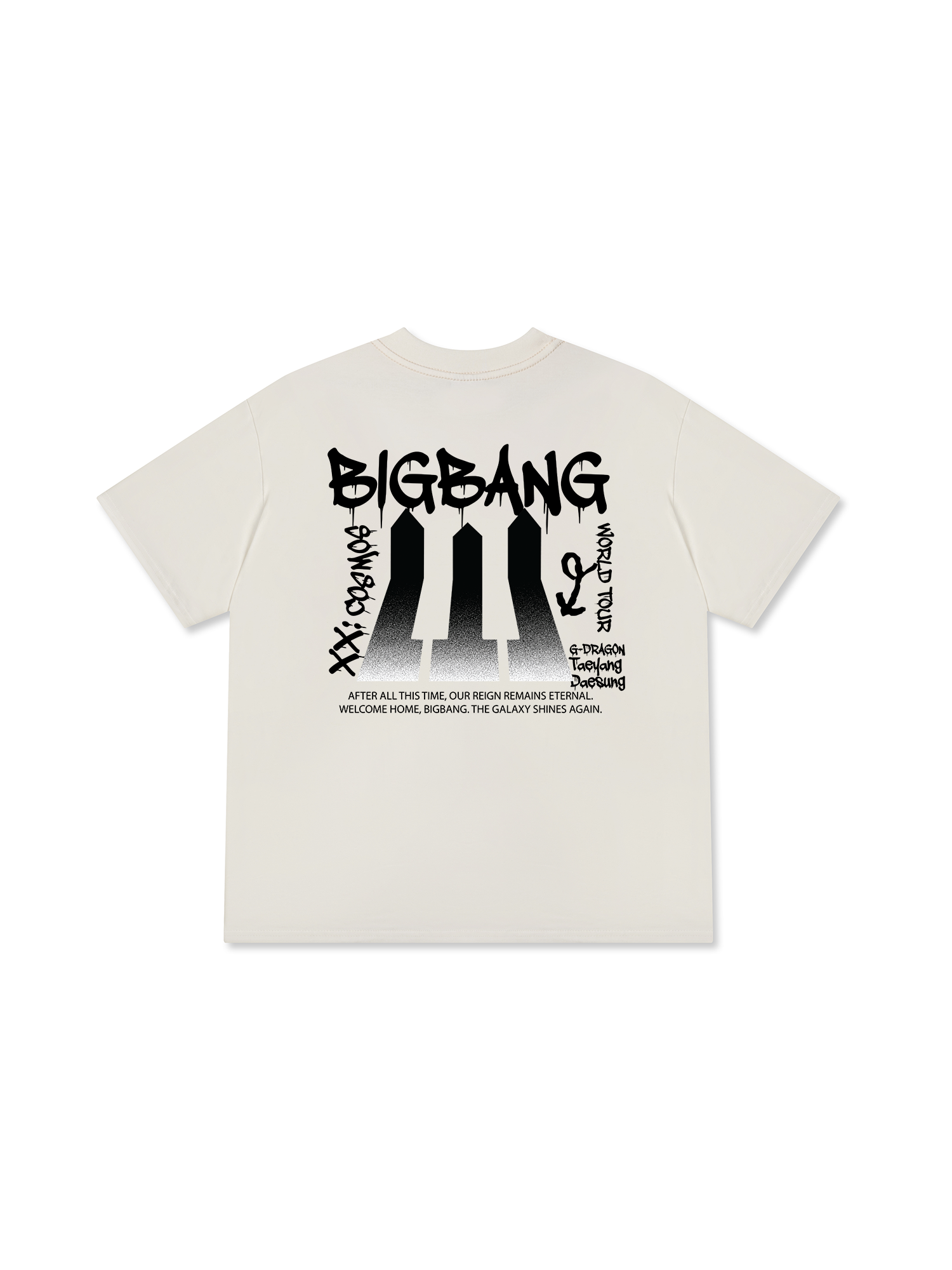 Áo Thun Relaxed Fit Idol Bigbang XX Cosmos